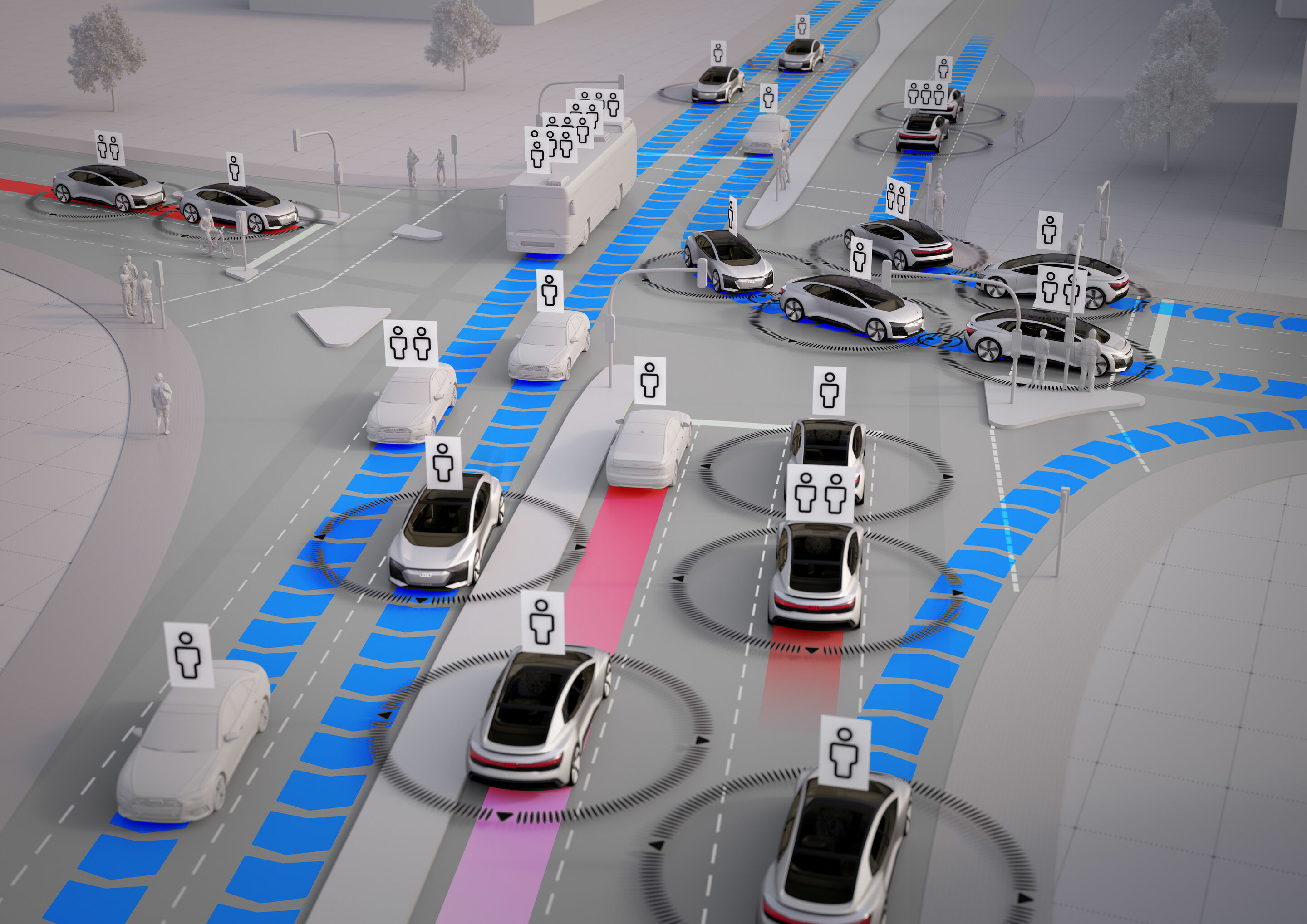 Swarm Intelligence: The “Car-to-X” principle