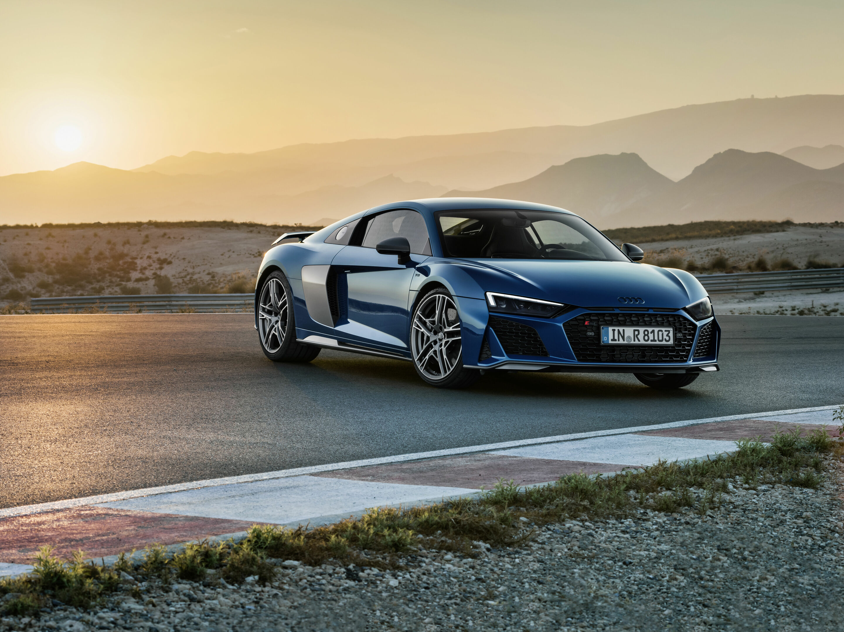 Audi r8 2020 Blue