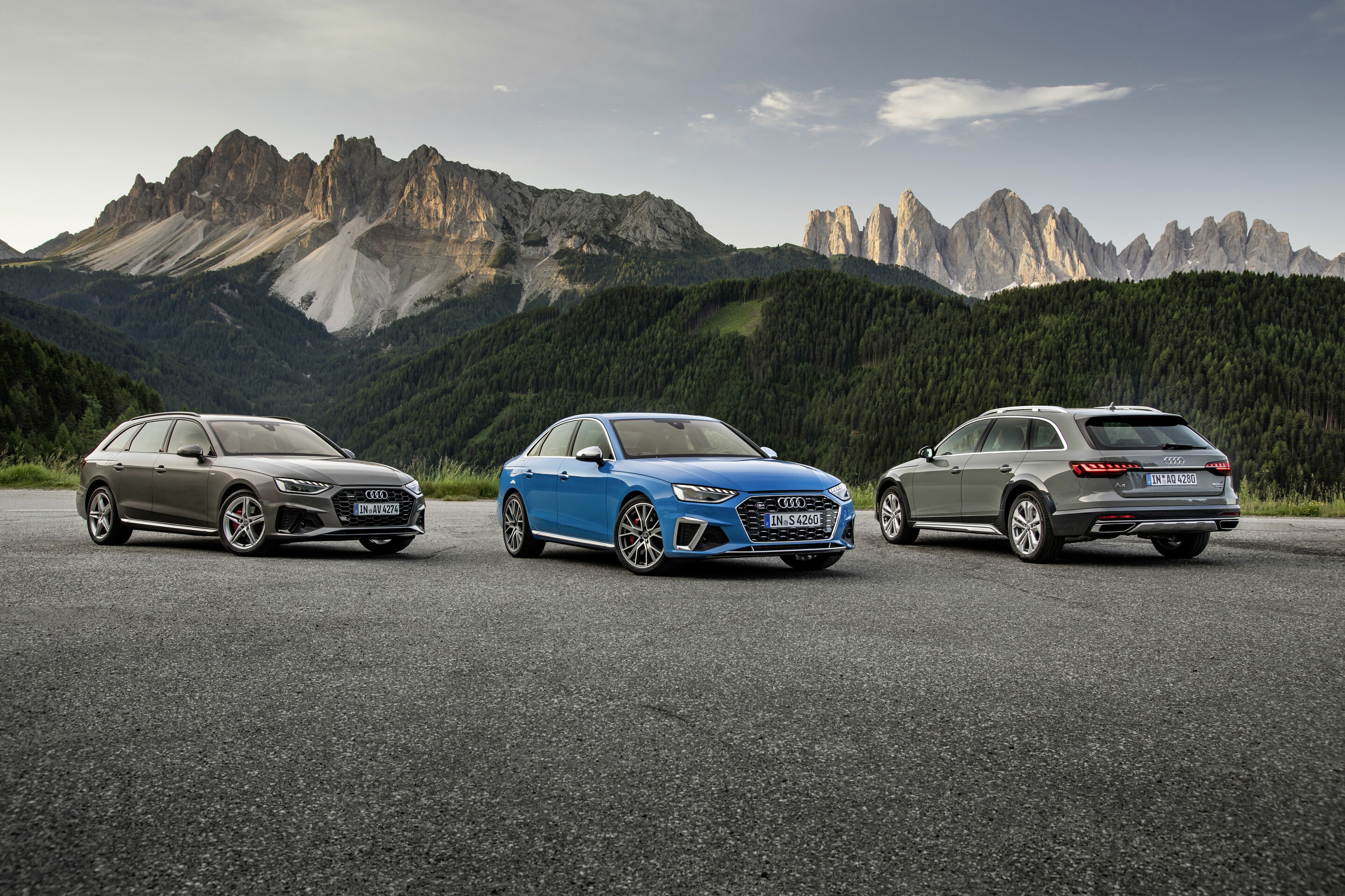 Audi A4 Avant, Audi S4 Sedan TDI, Audi A4 allroad quattro