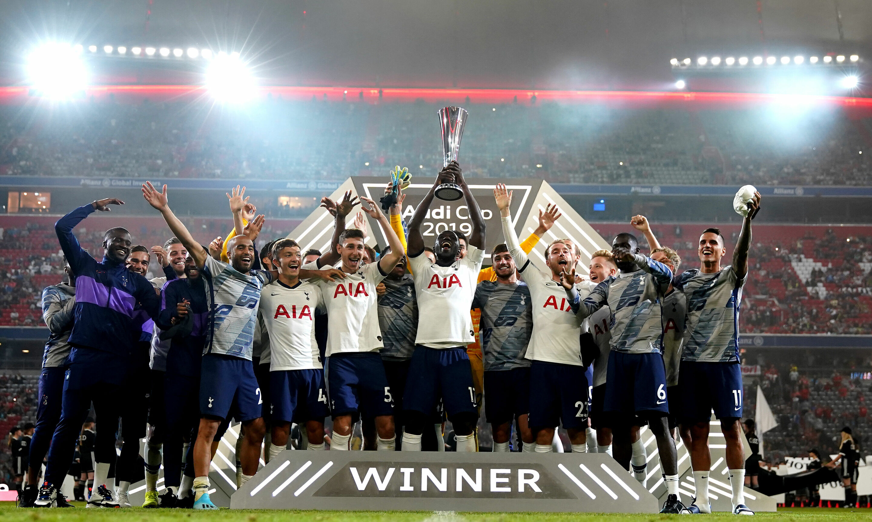 Tottenham Hotspur wins the 2019 Audi Cup