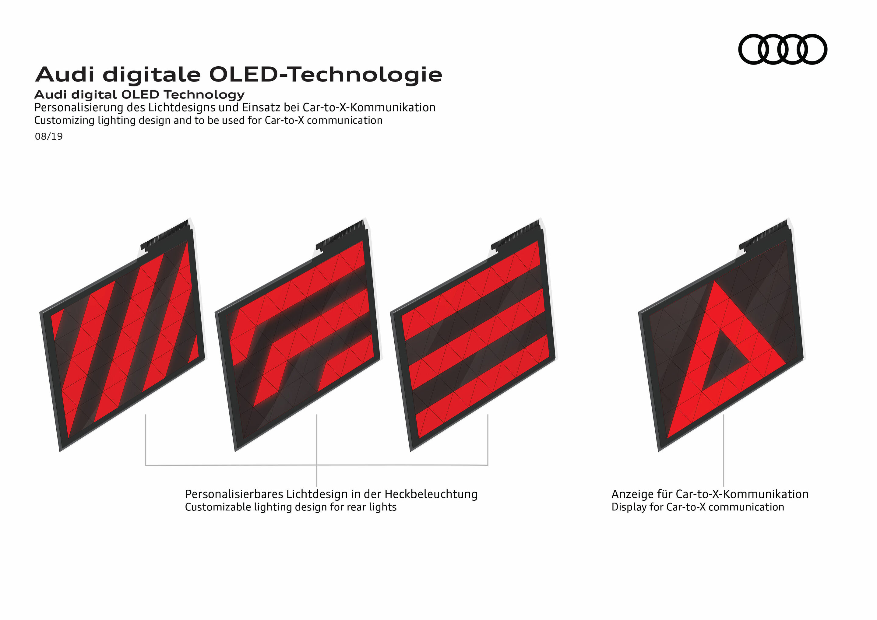 Audi digitale OLED-Technologie