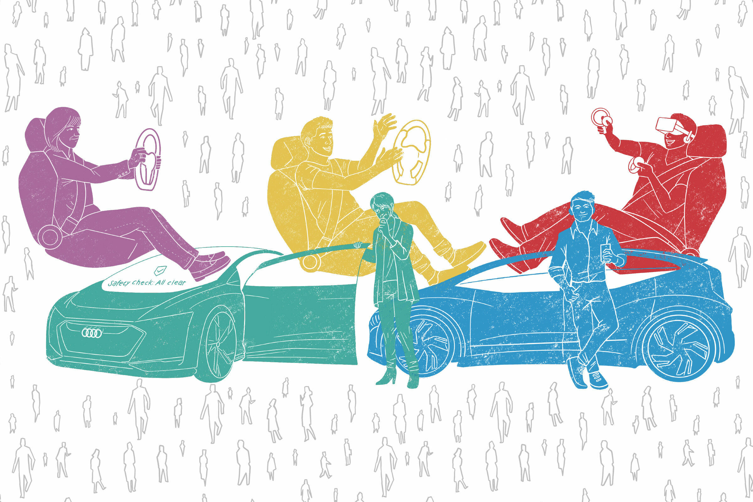 Audi publishes user typology and emotional landscape of autonomous driving
