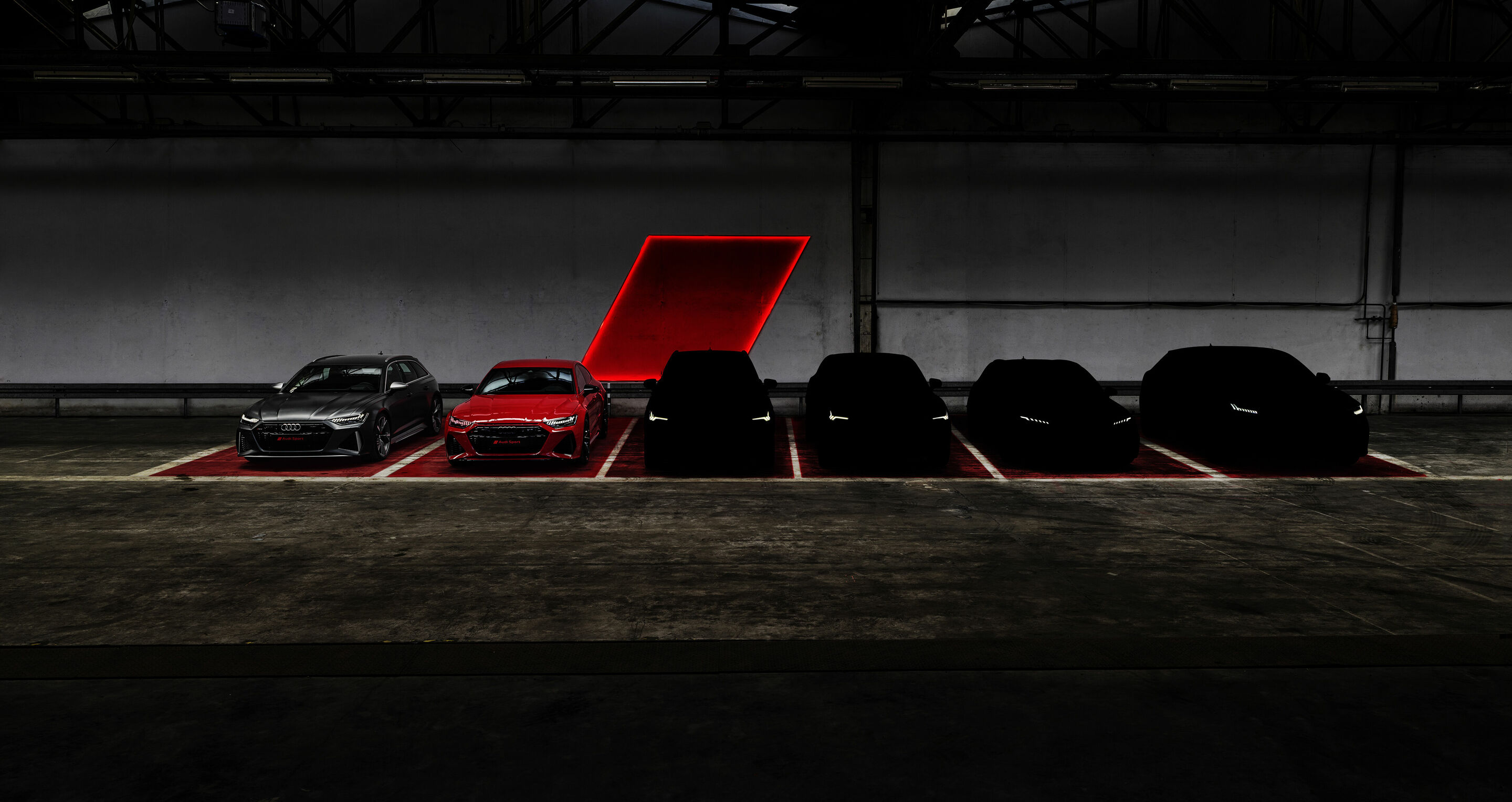 Die Audi Sport GmbH präsentiert bis Ende des Jahres 2019 sechs Produktneuheiten.