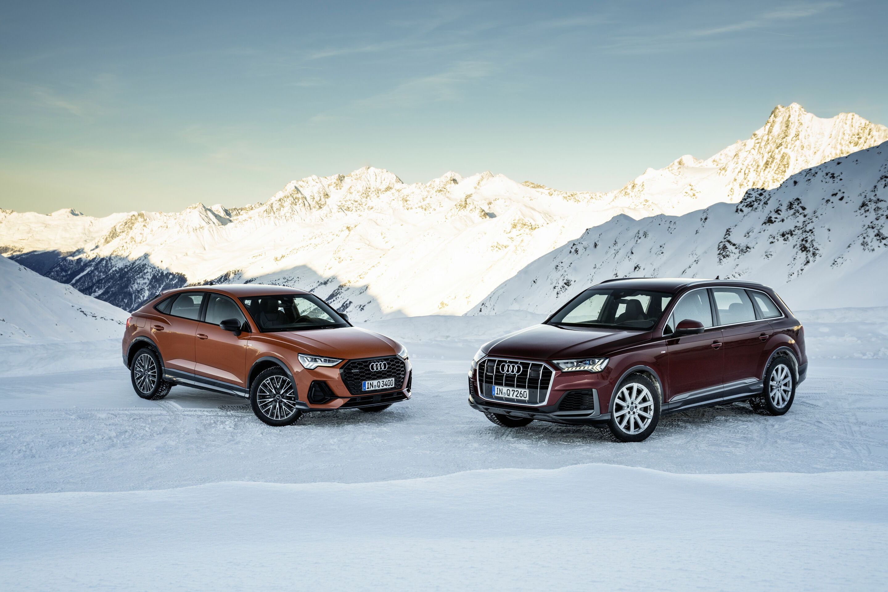 Audi Q3 Sportback und Audi Q7