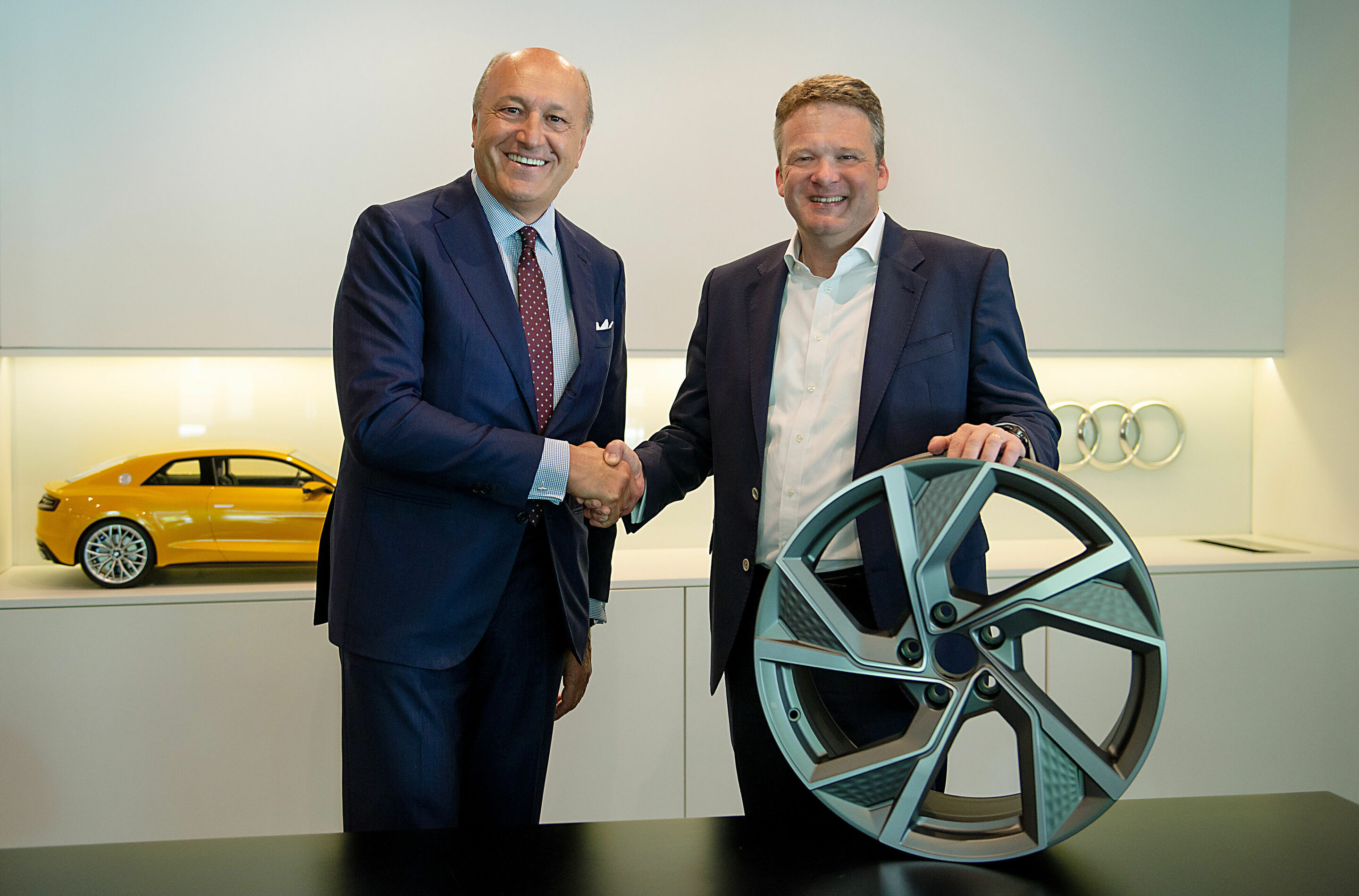 Audi and Cromodora: cooperation for a sustainable and cost-effective wheel plant
