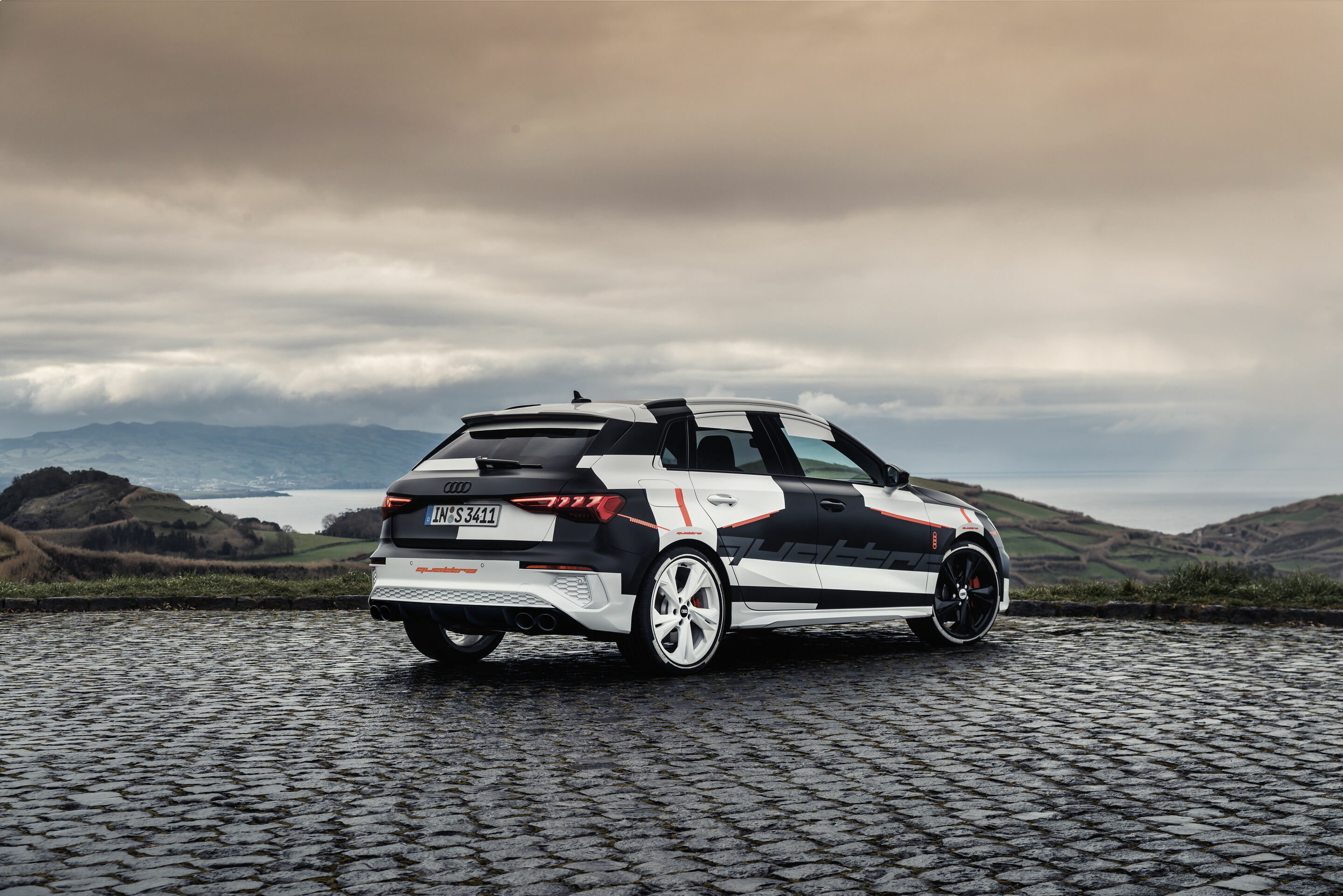 Audi A3 Sportback Prototype Covered Drive