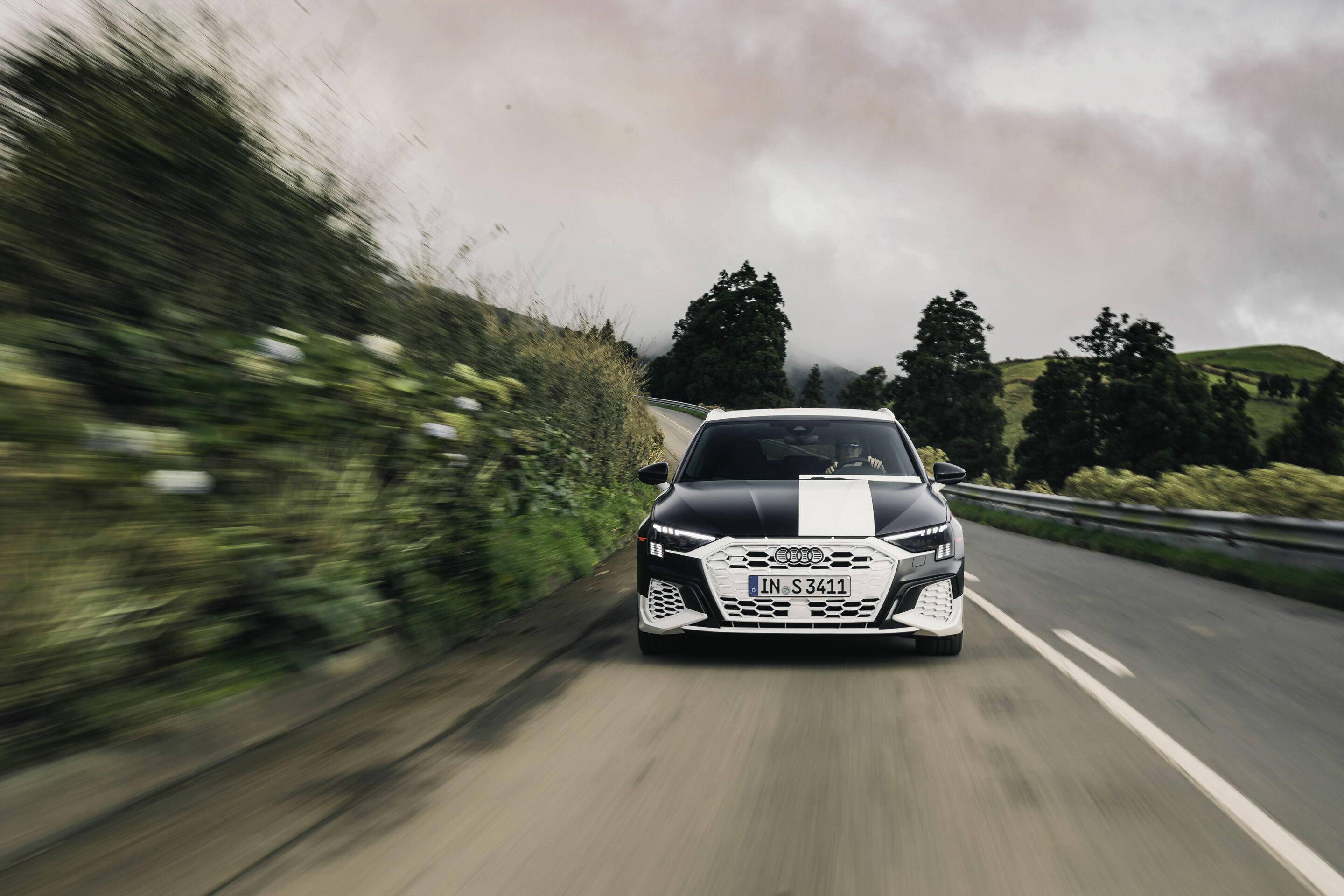 Audi A3 Sportback Prototype Covered Drive
