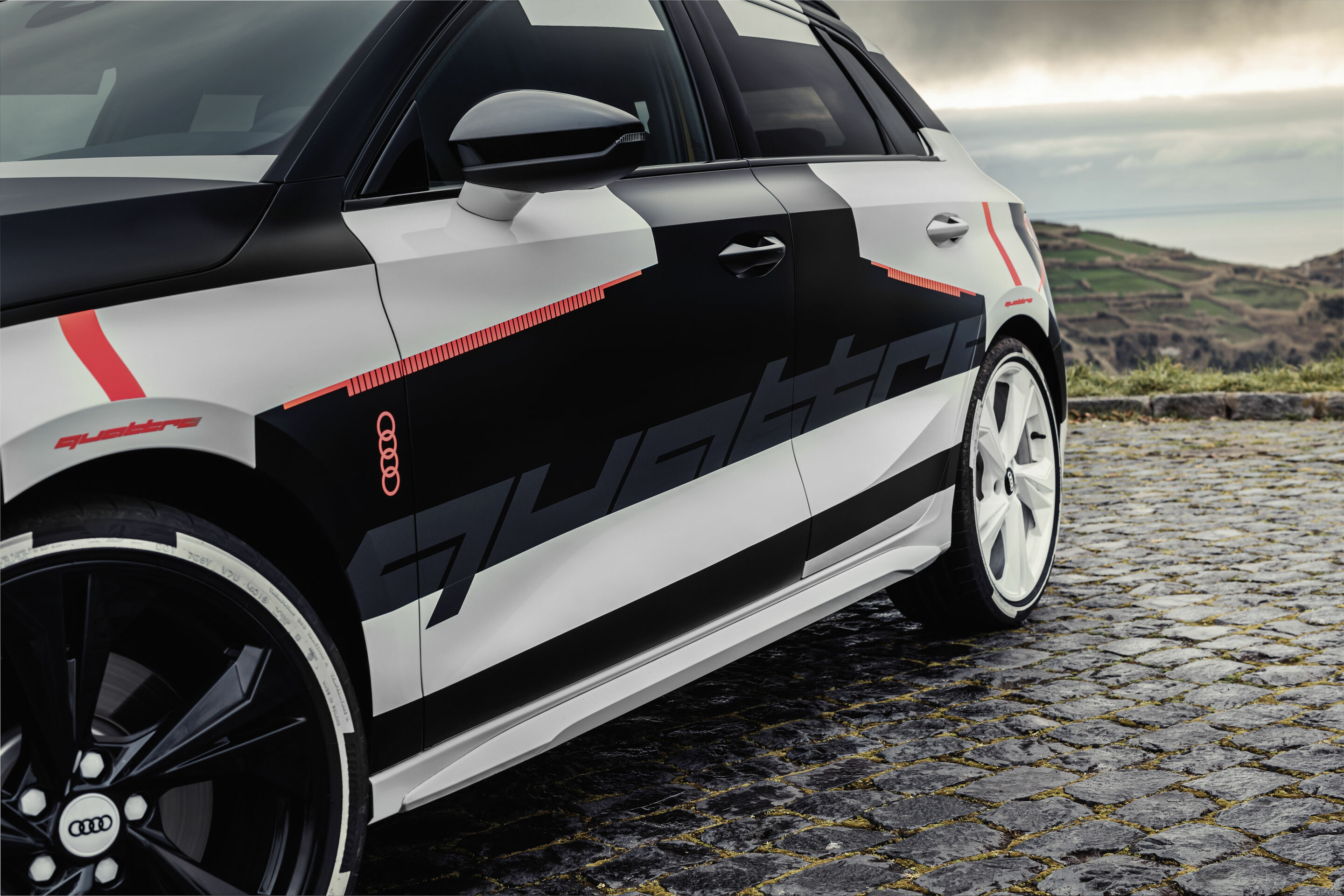 Audi A3 Sportback Prototype Covered Drive