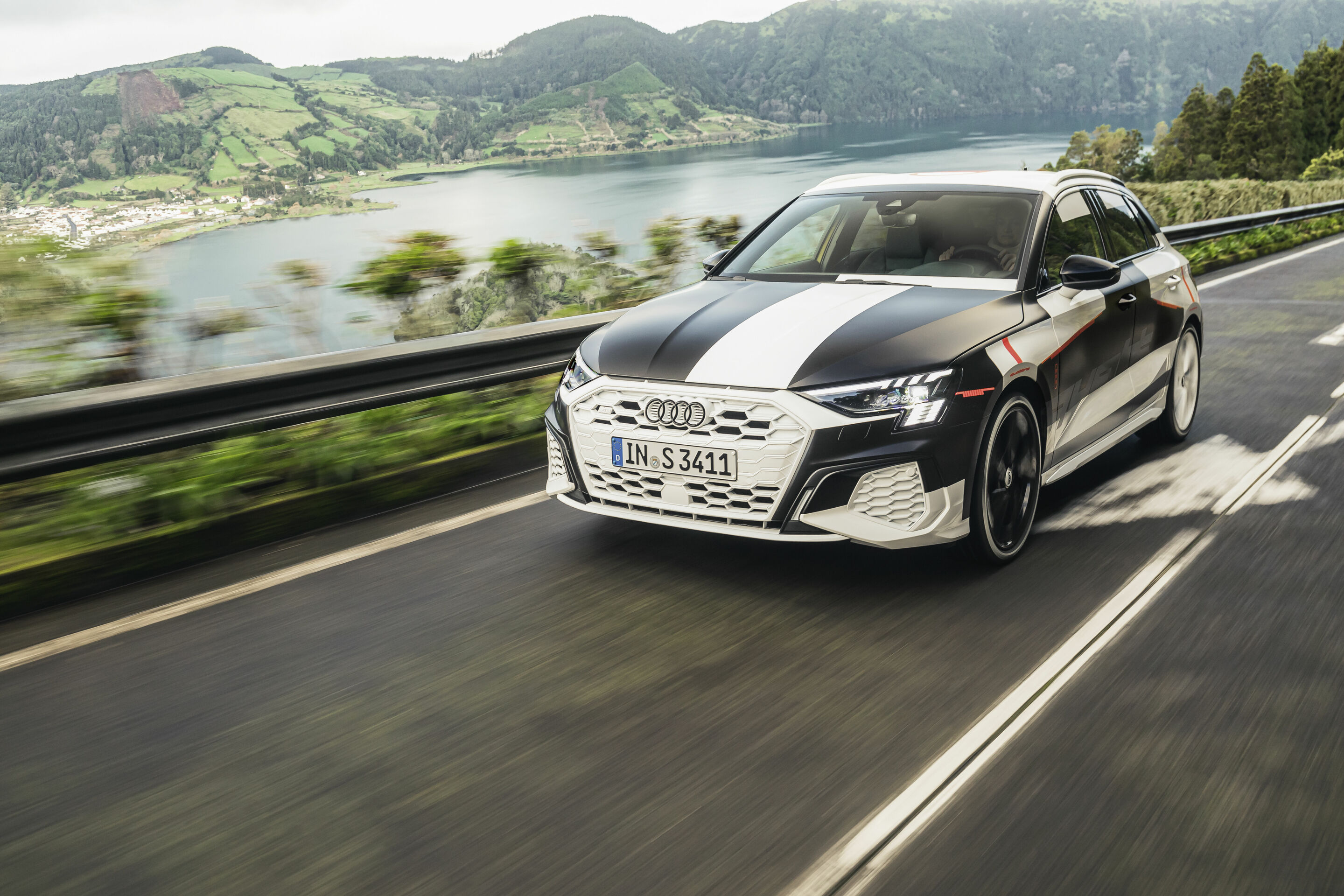 Audi A3 Sportback Prototype Covered Drive