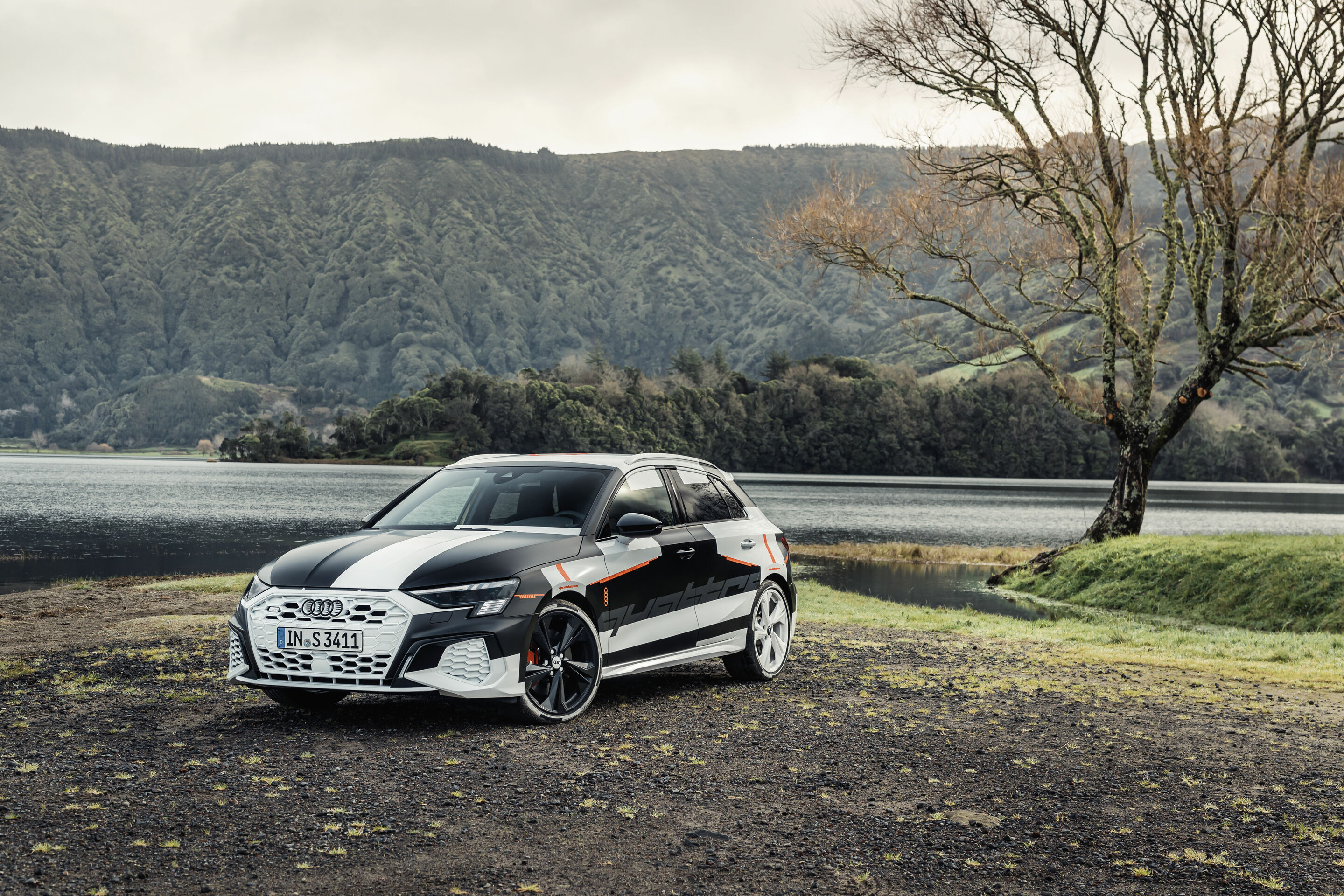 Audi A3 Sportback Prototype Covered Drive