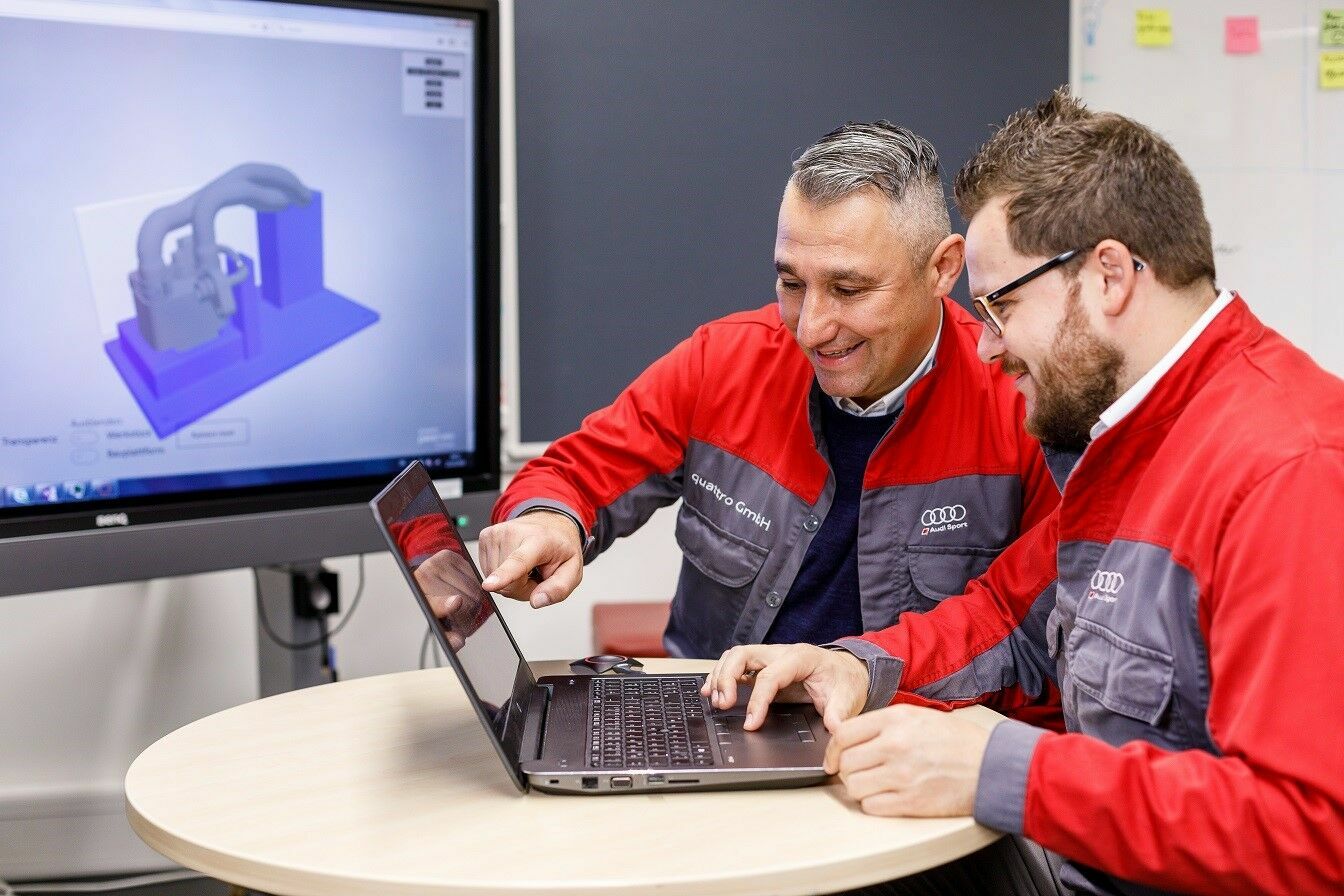 3D-Druck-Kompetenz am Standort Neckarsulm: Audi setzt eigene Konstruktionssoftware ein