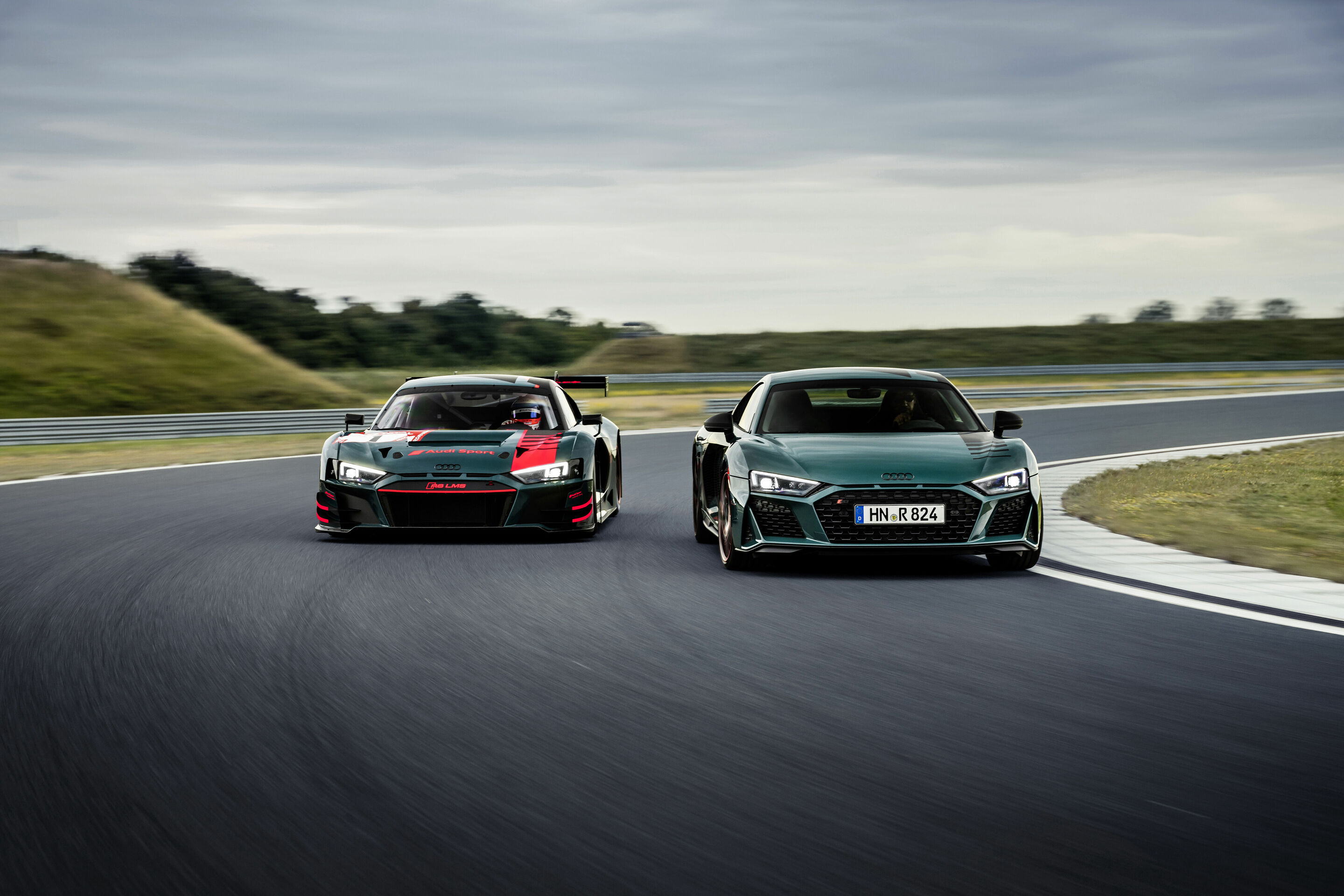 Tribute to the successful R8 LMS: the Audi R8 green hell