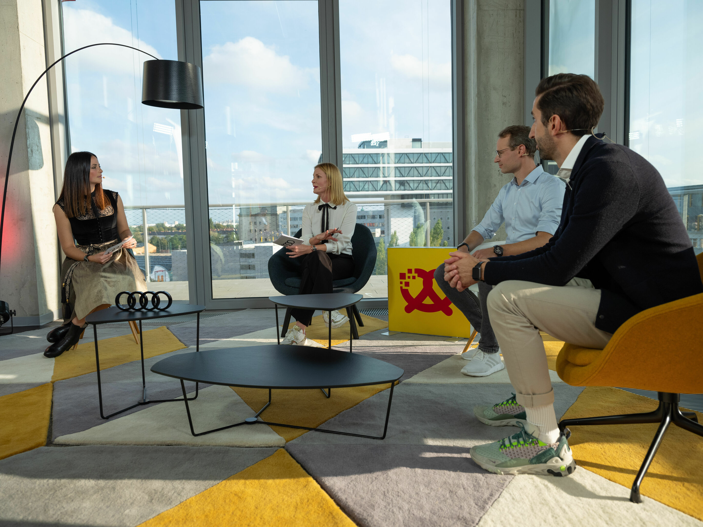 Let’s talk about PROGRESS: Audi inspiriert internationale Vordenker_innen auf der Bits & Pretzels