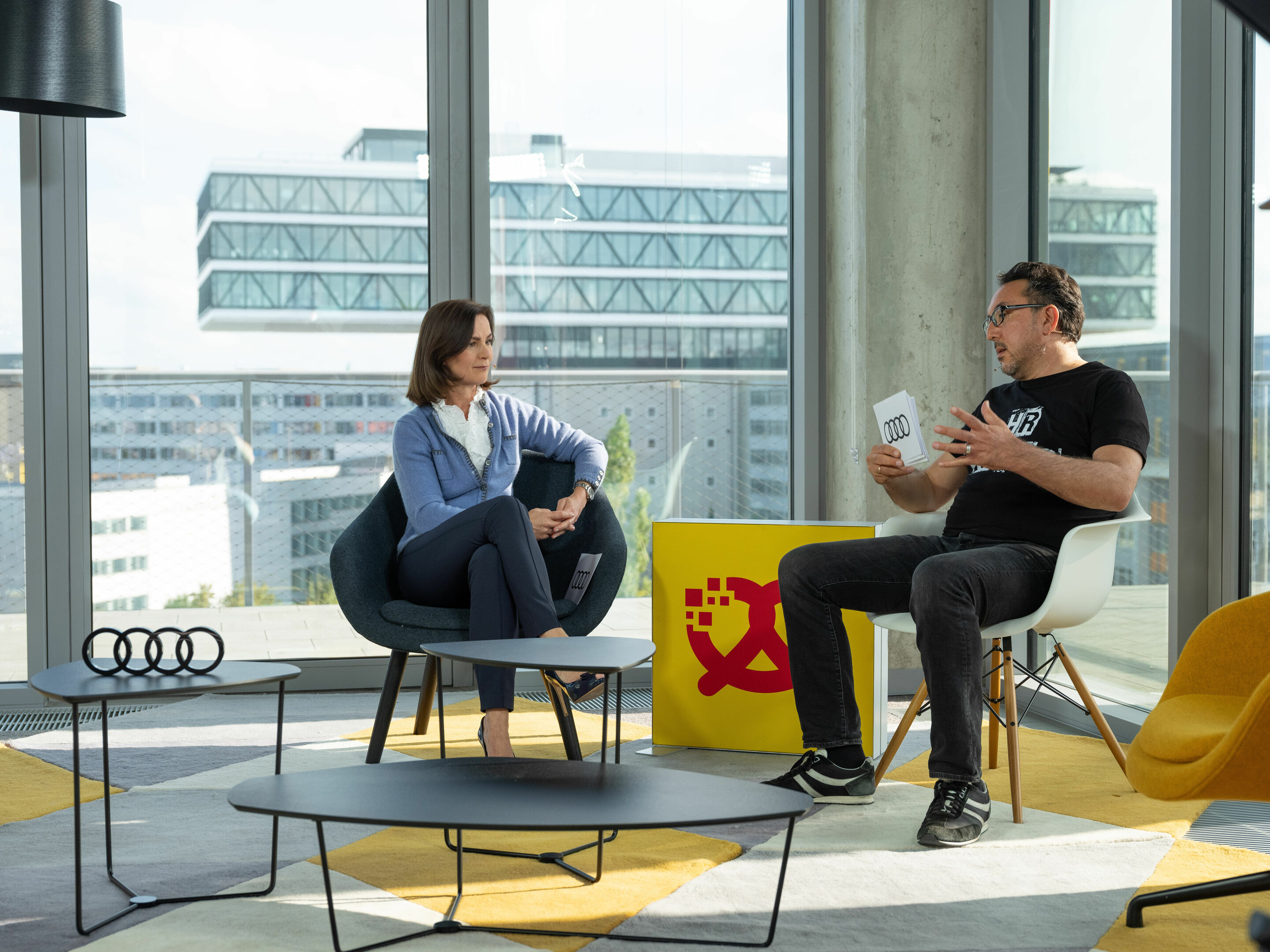 Let’s talk about PROGRESS: Audi inspiriert internationale Vordenker_innen auf der Bits & Pretzels