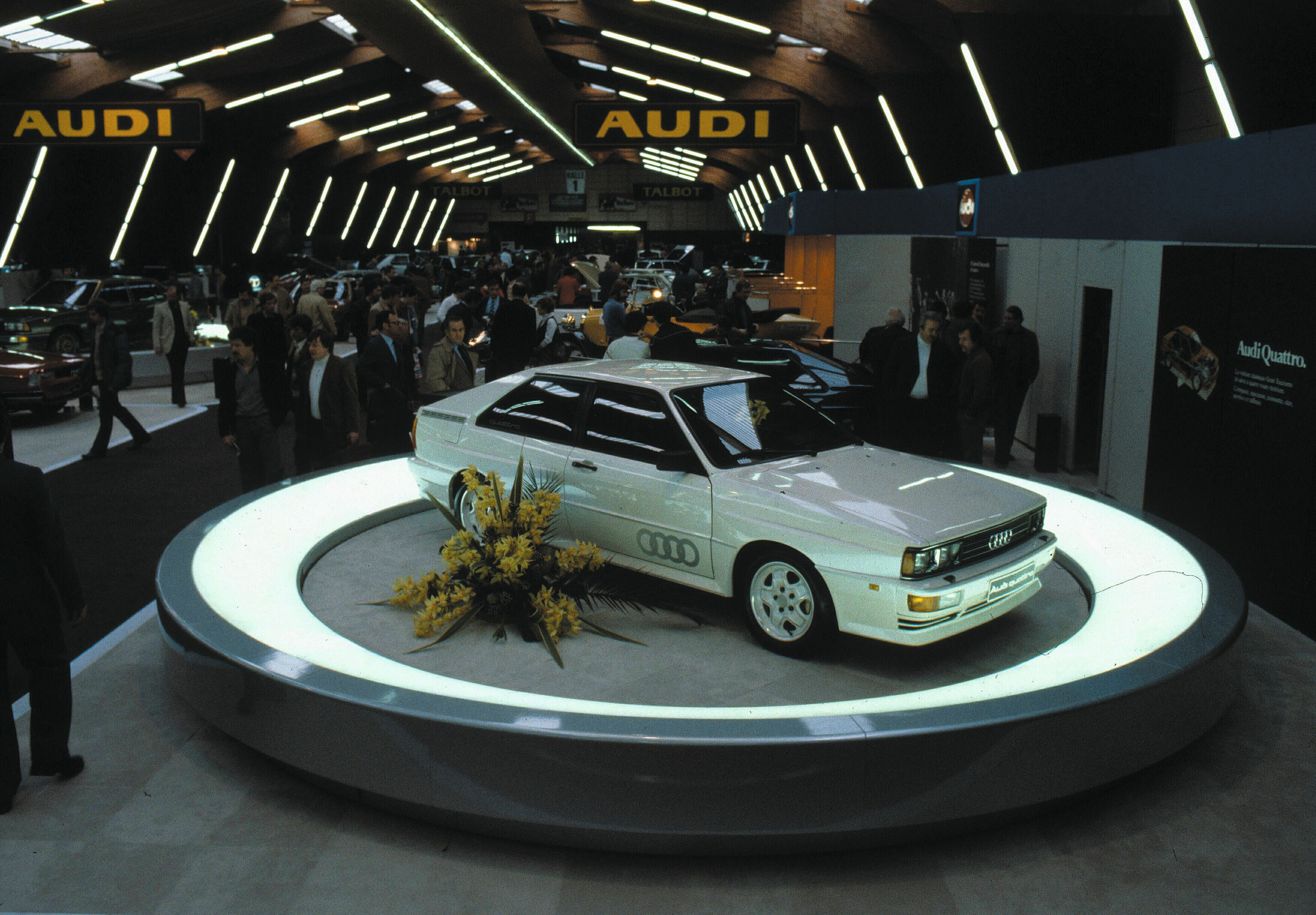 40 Jahre, 40 Zahlen, 40 Bilder: Fakten und  Buntes zur quattro-Technologie von Audi