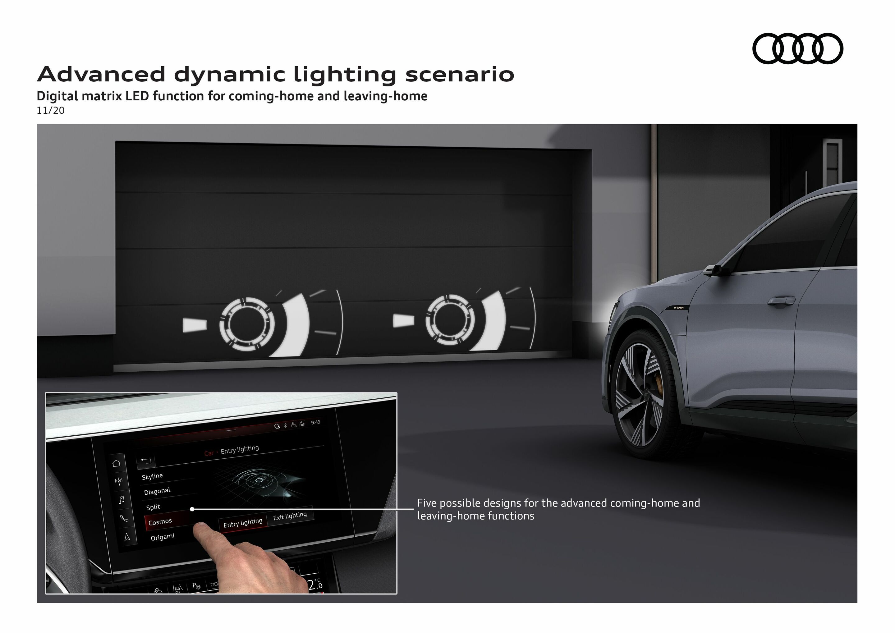 Advanced dynamic lighting scenario