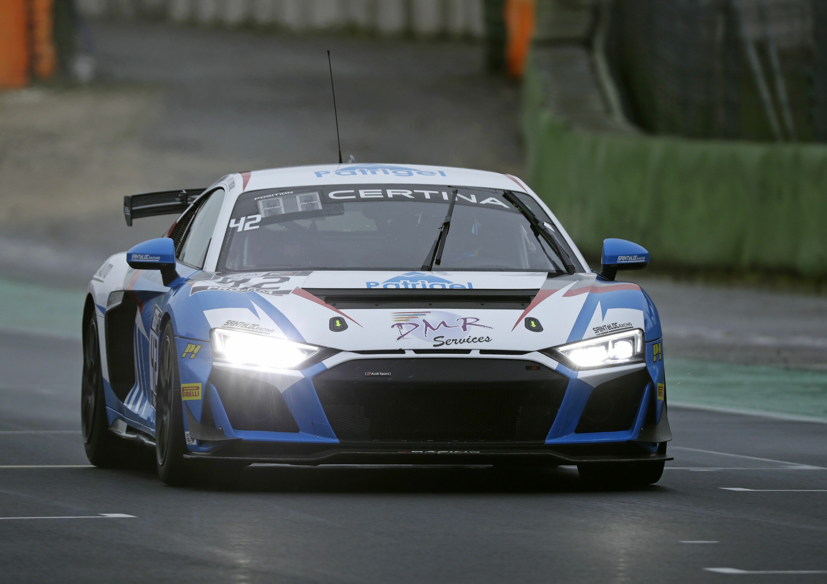 Audi Sport customer racing Test Vallelunga 2021