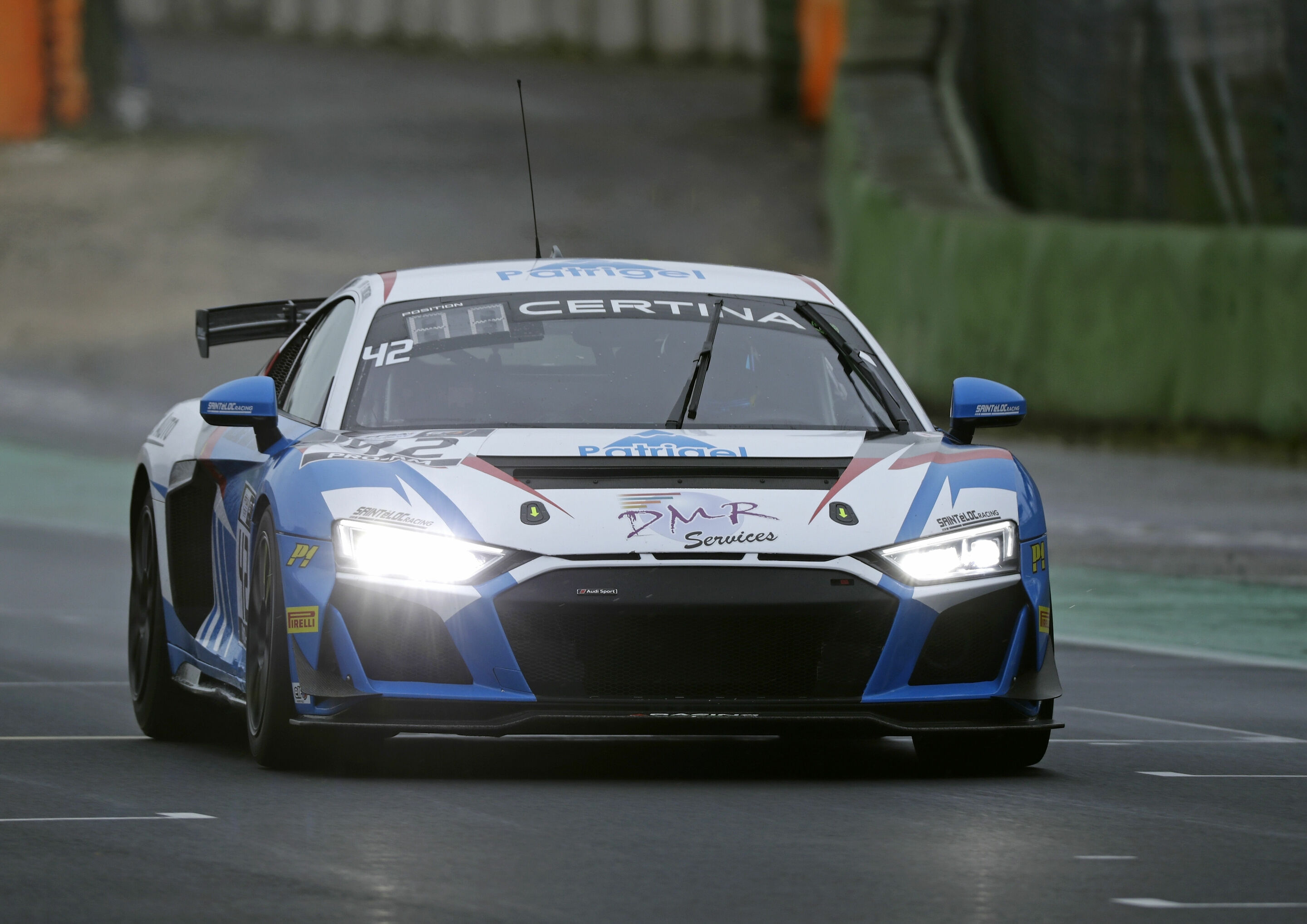 Audi Sport customer racing Vallelunga 2021 test
