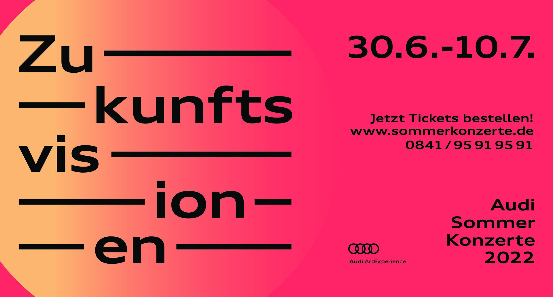 Das Programm der Audi Sommerkonzerte 2022