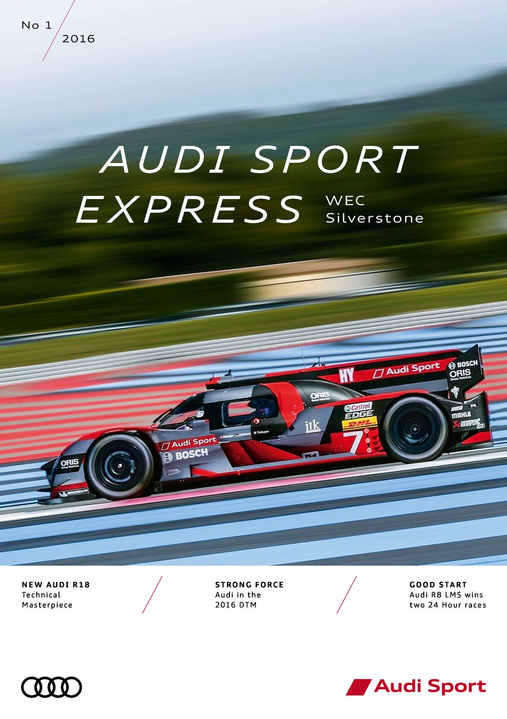 Audi Sport Express 01/2016 - WEC Silverstone