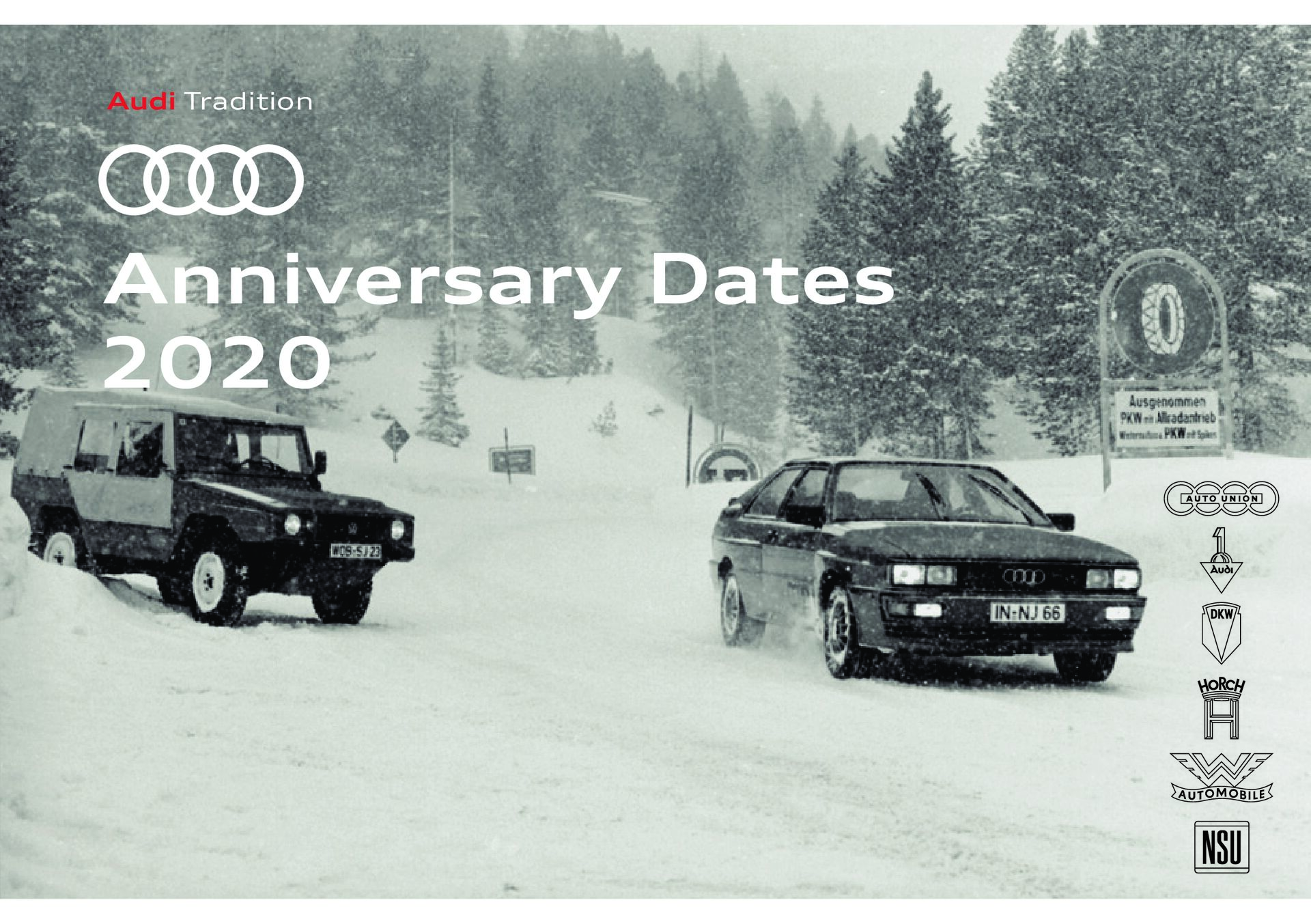 Anniversary dates 2020