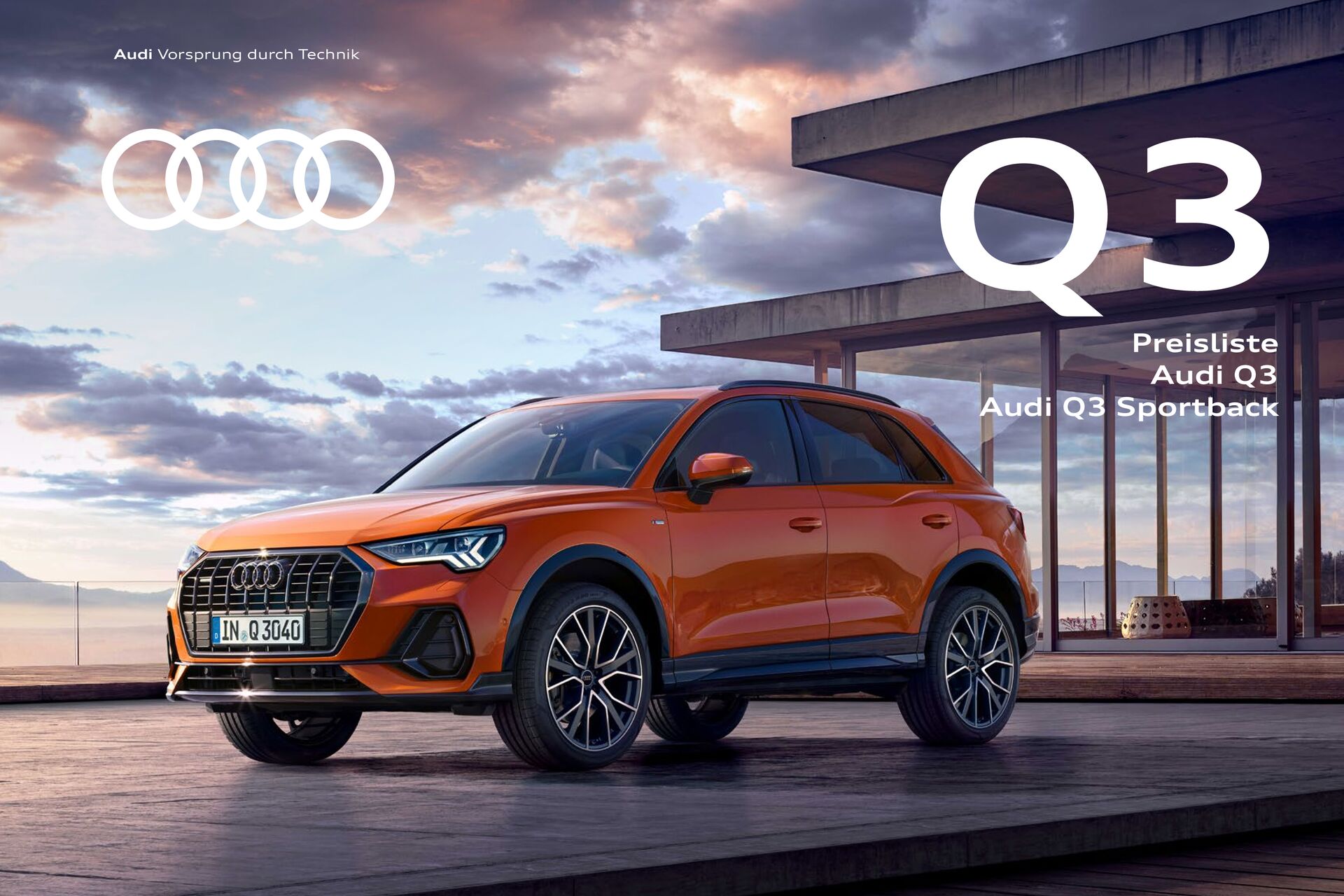 Preisliste Audi Q3 / Audi Q3 Sportback Modelljahr 2024 Audi MediaCenter