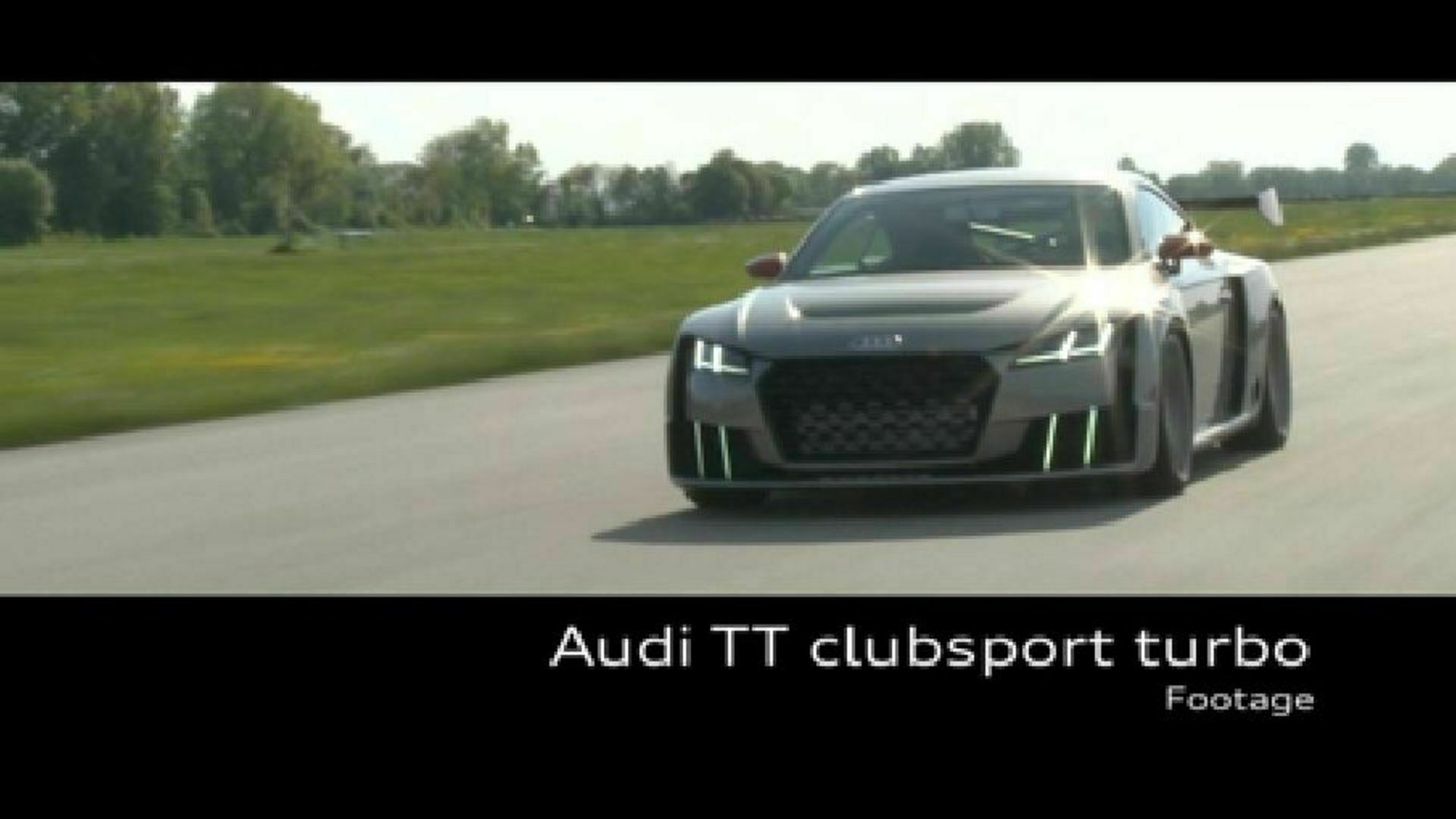 Audi TT clubsport turbo - Footage