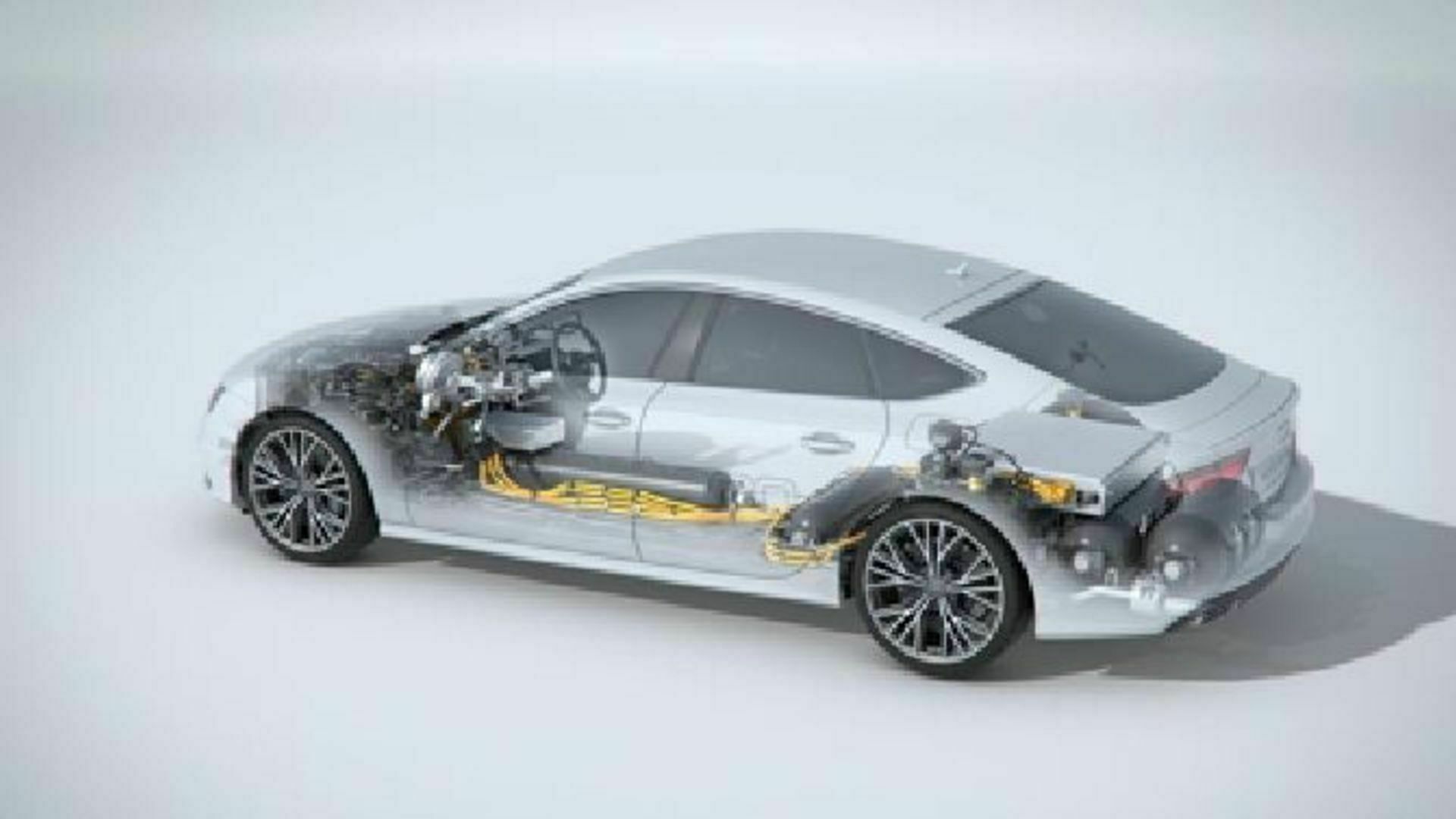 Der Audi A7 Sportback h-tron quattro - Animation
