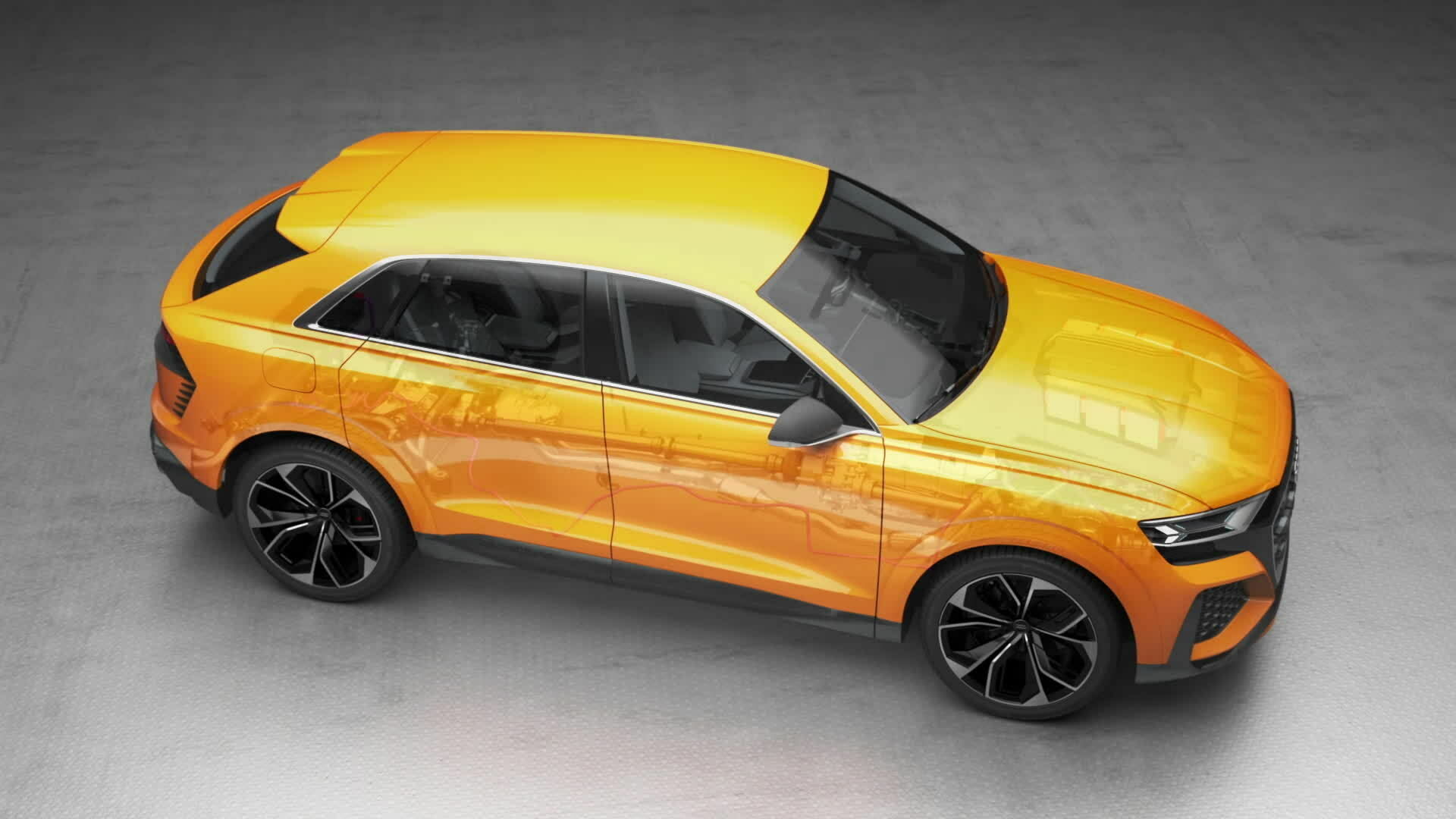Audi Q8 sport concept - Animation