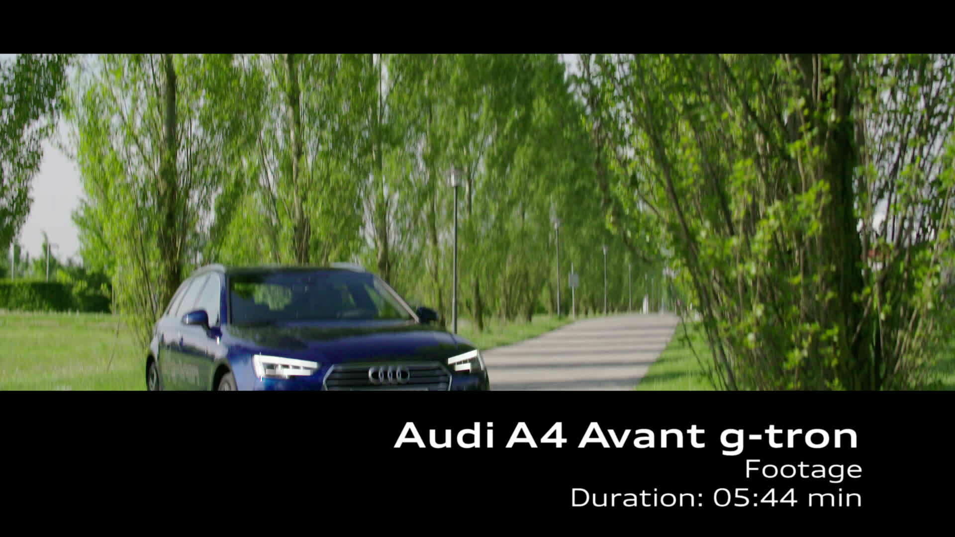 Audi A4 Avant g-tron (2017) – Footage TechDay