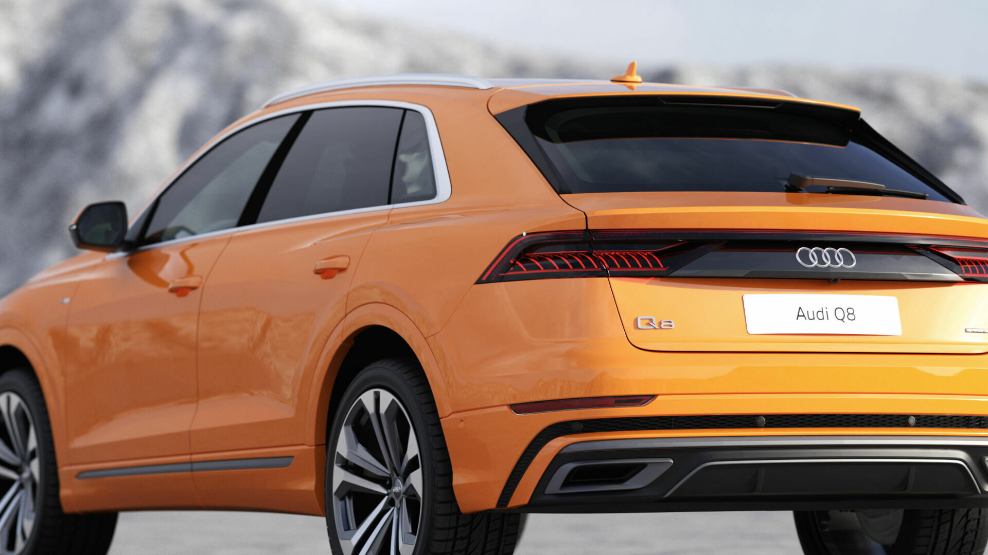 Animation Audi Q8 Exterieurdesign