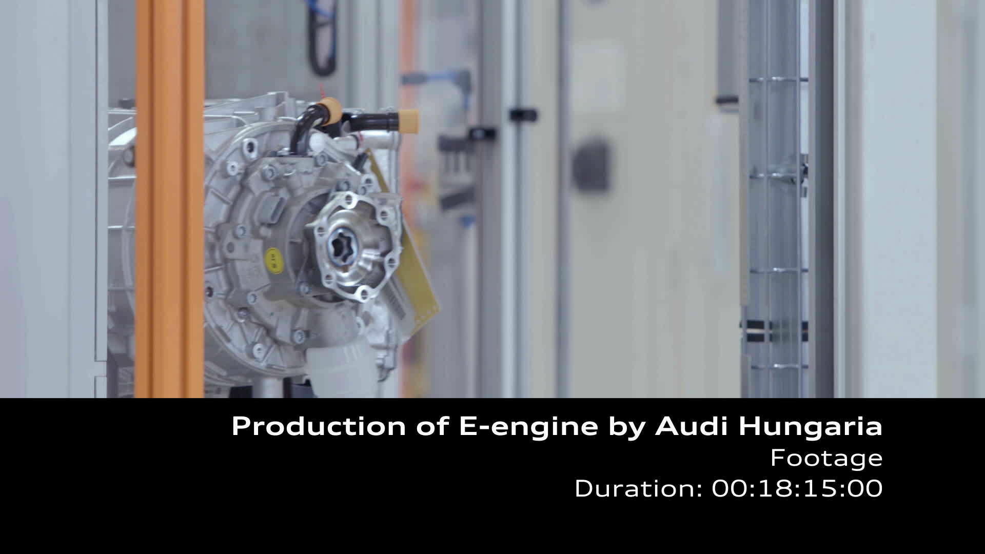 Audi Hungaria starts series production of electric motors