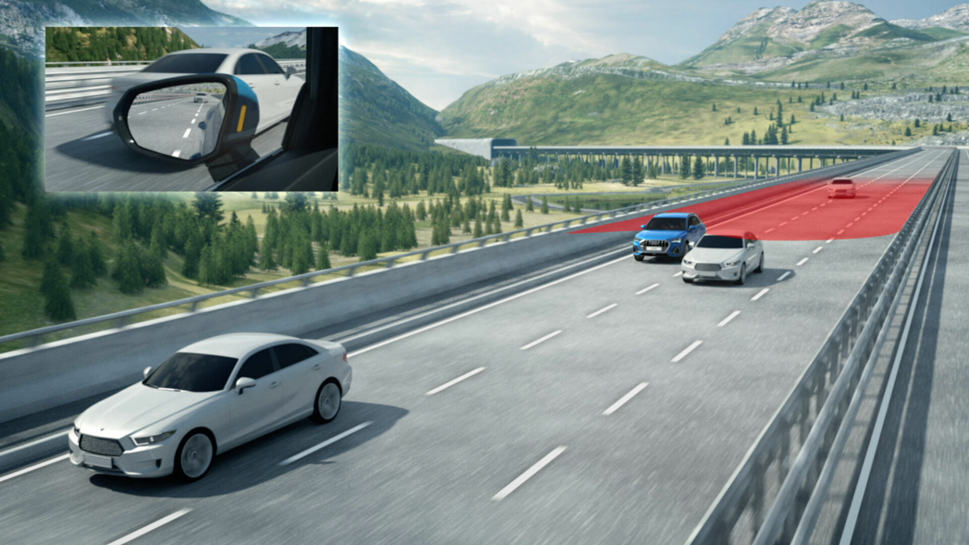 Driver assistance systems of the Audi Q3 (Animation)