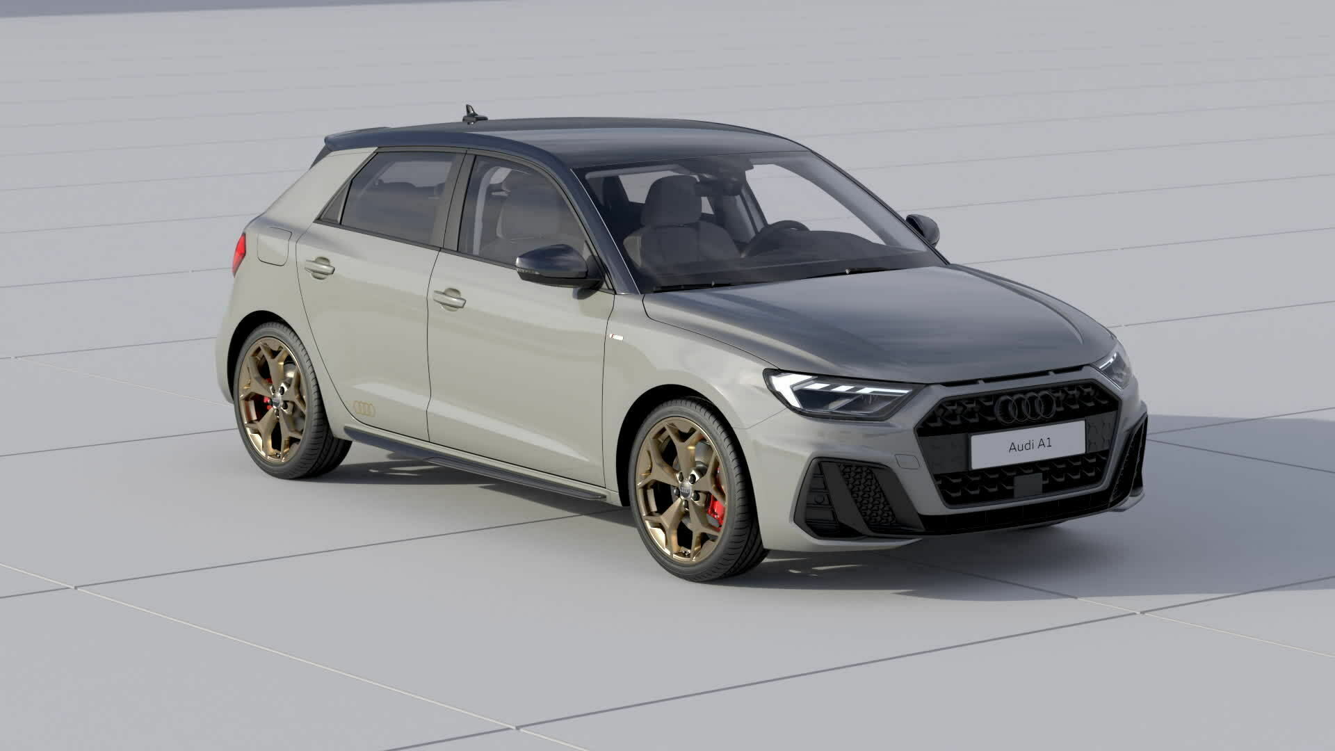 Audi A1 Sportback Exterieurdesign (Animation)
