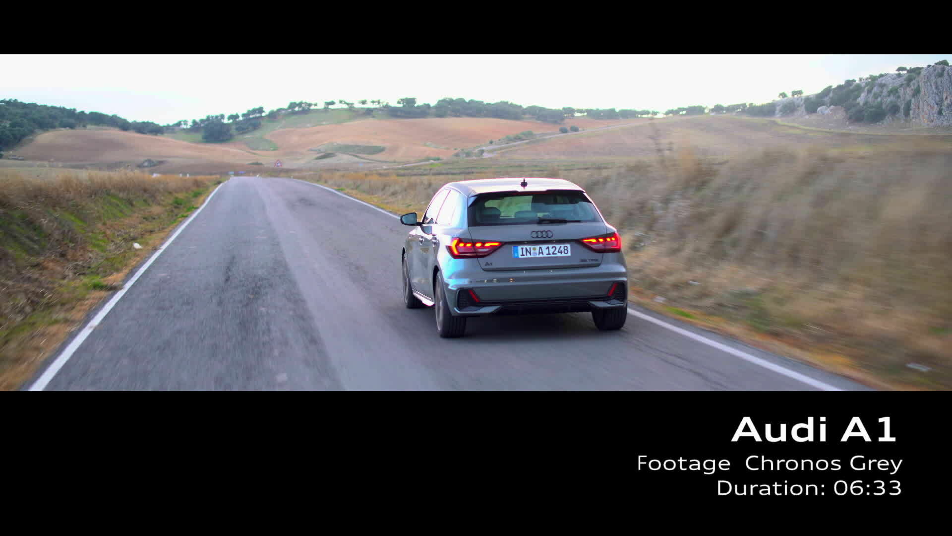 Footage: Audi A1 Chronos grey (2018)