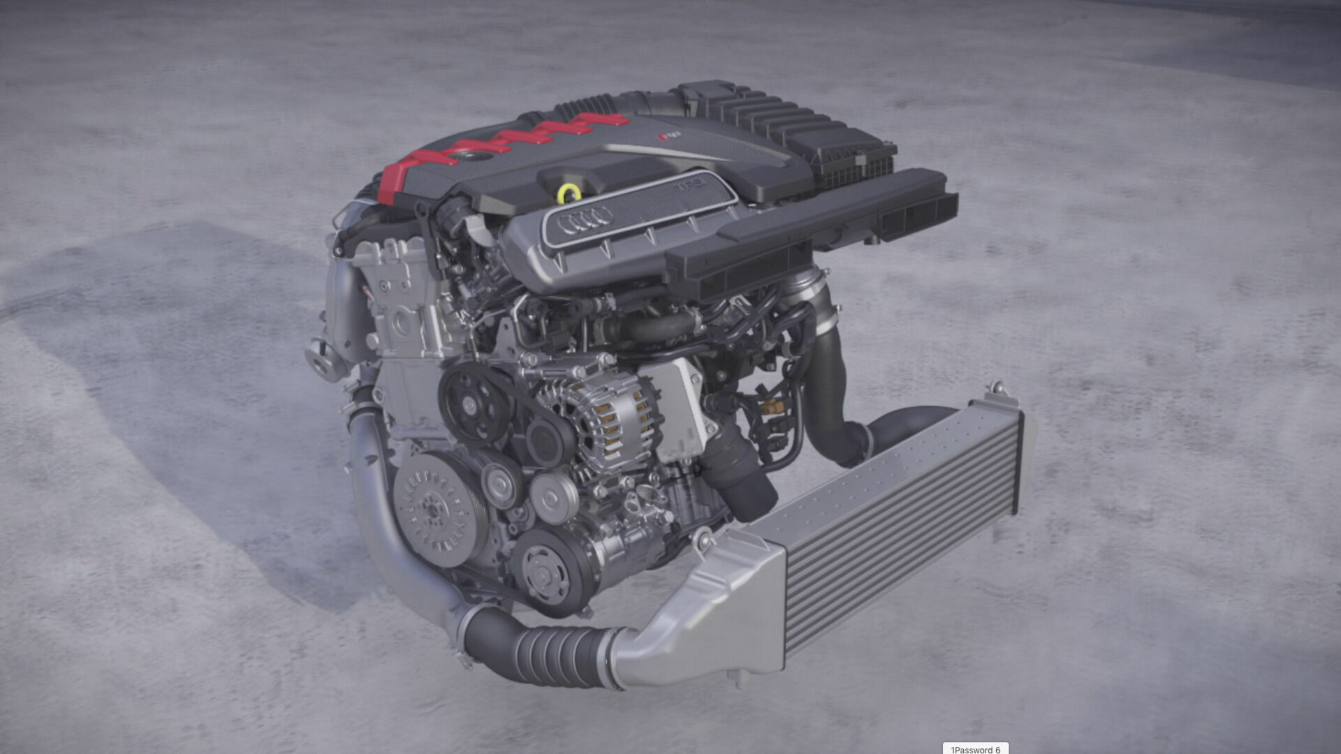 Audi TT RS Antriebsstrang (Animation)