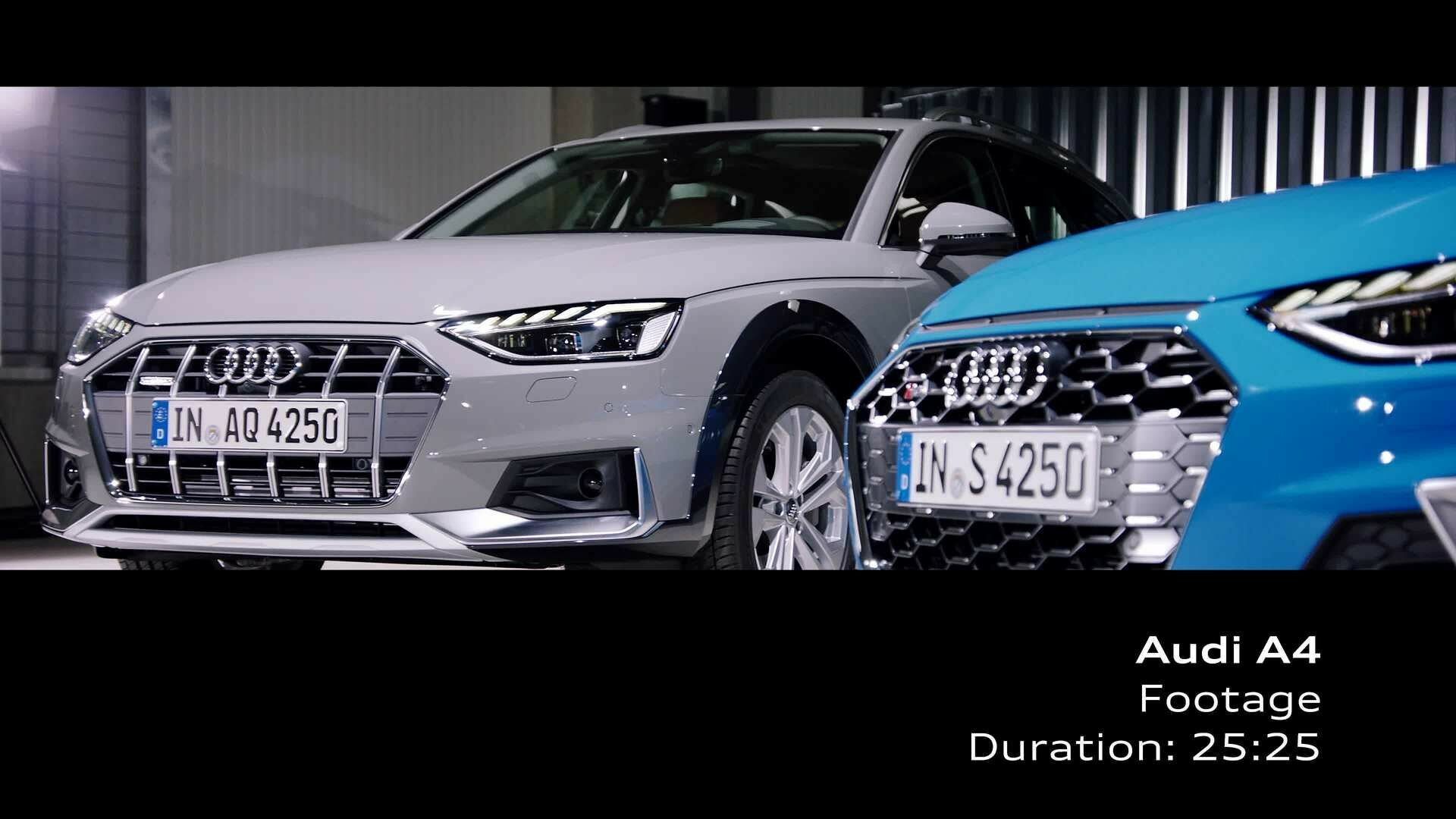 Audi A4 (Footage)
