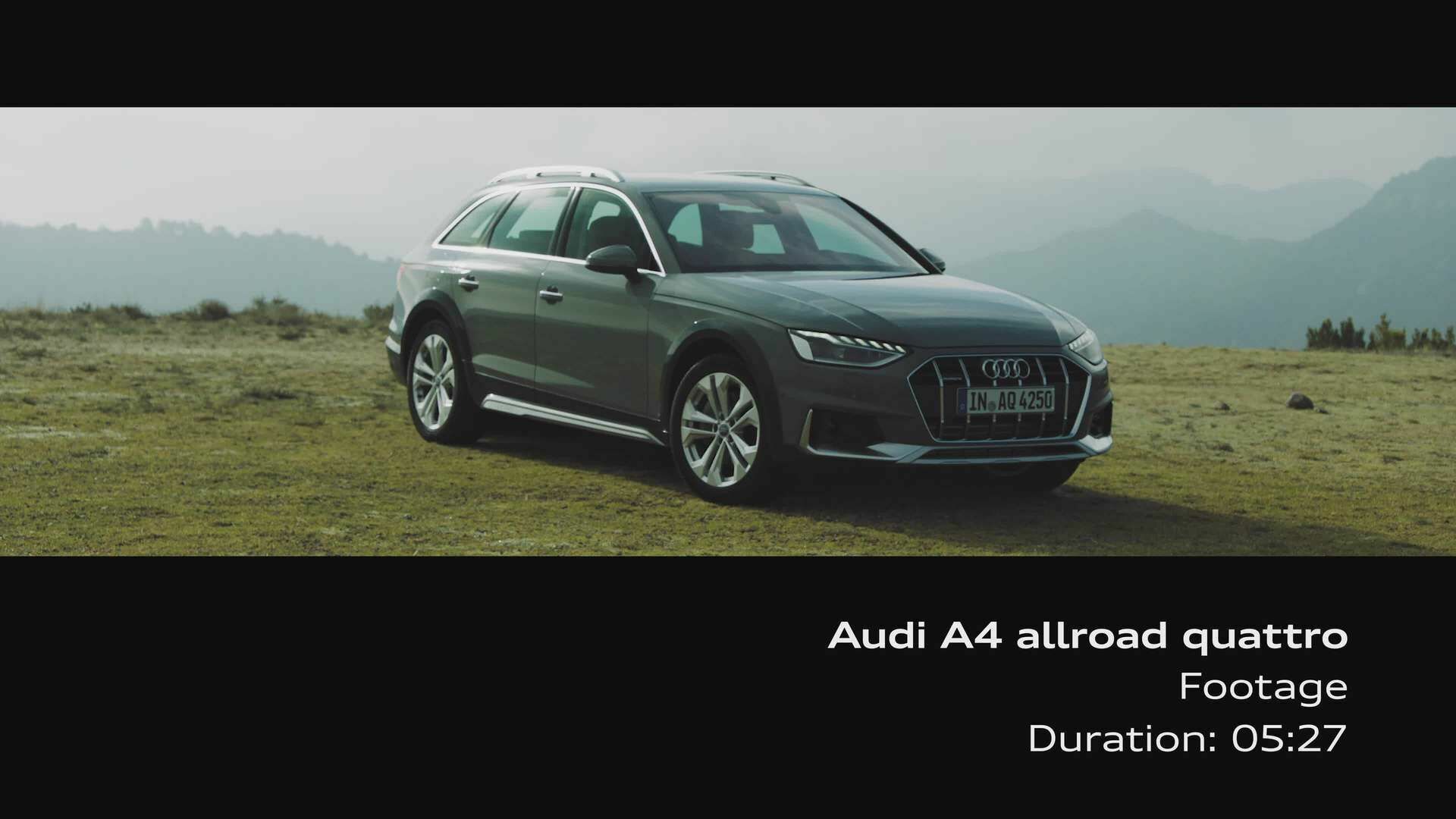 A4 allroad quattro (Footage)