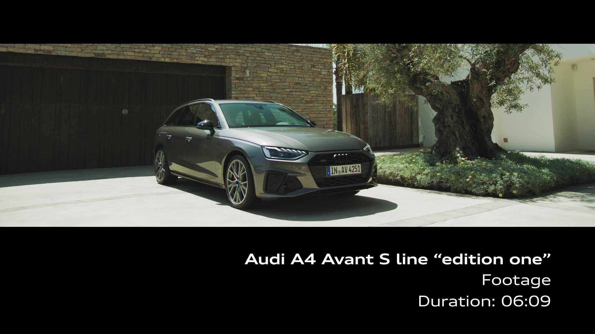 A4 Avant S line „edition one“ (Footage)