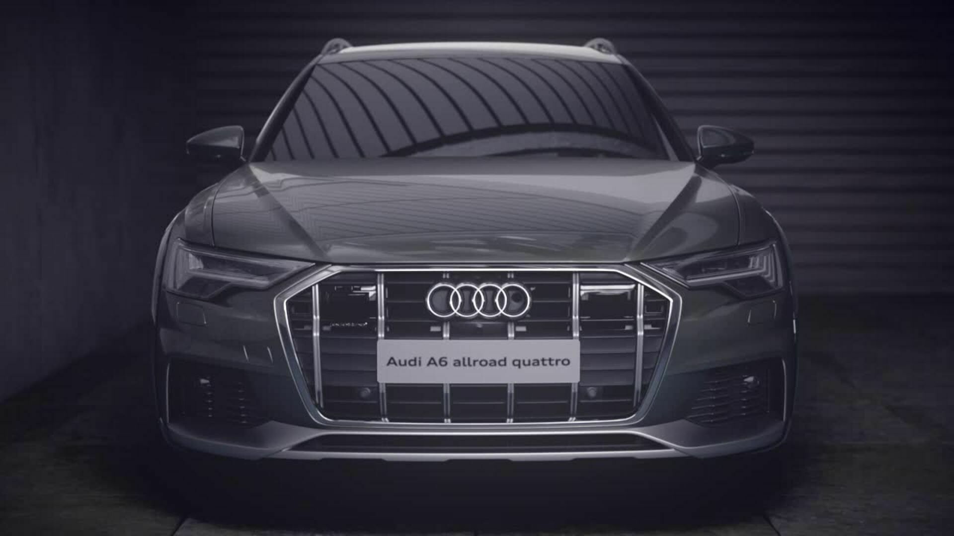 Audi A6 allroad quattro lighting technology (animation)