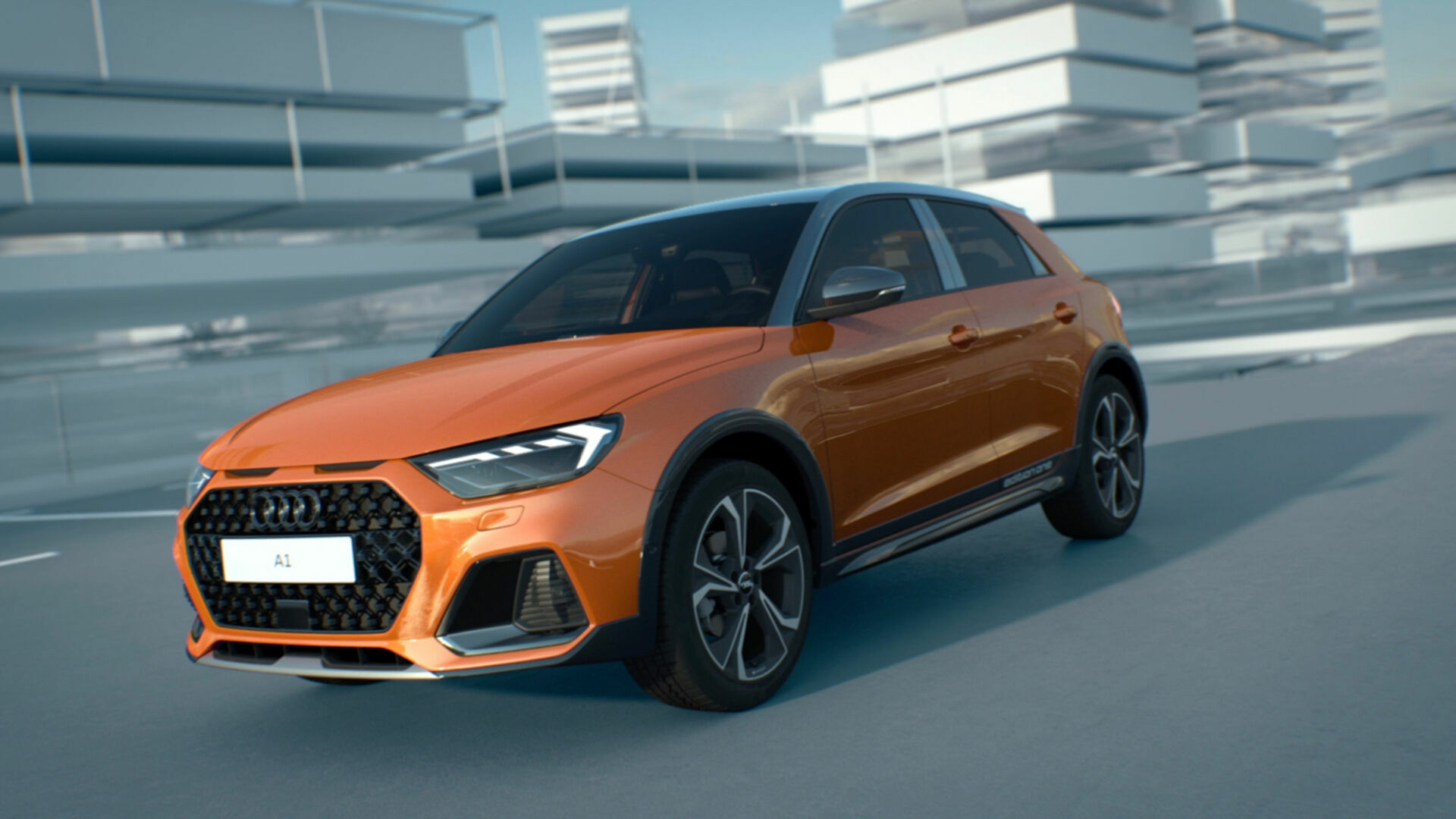 Animation Audi A1 citycarver design 2019