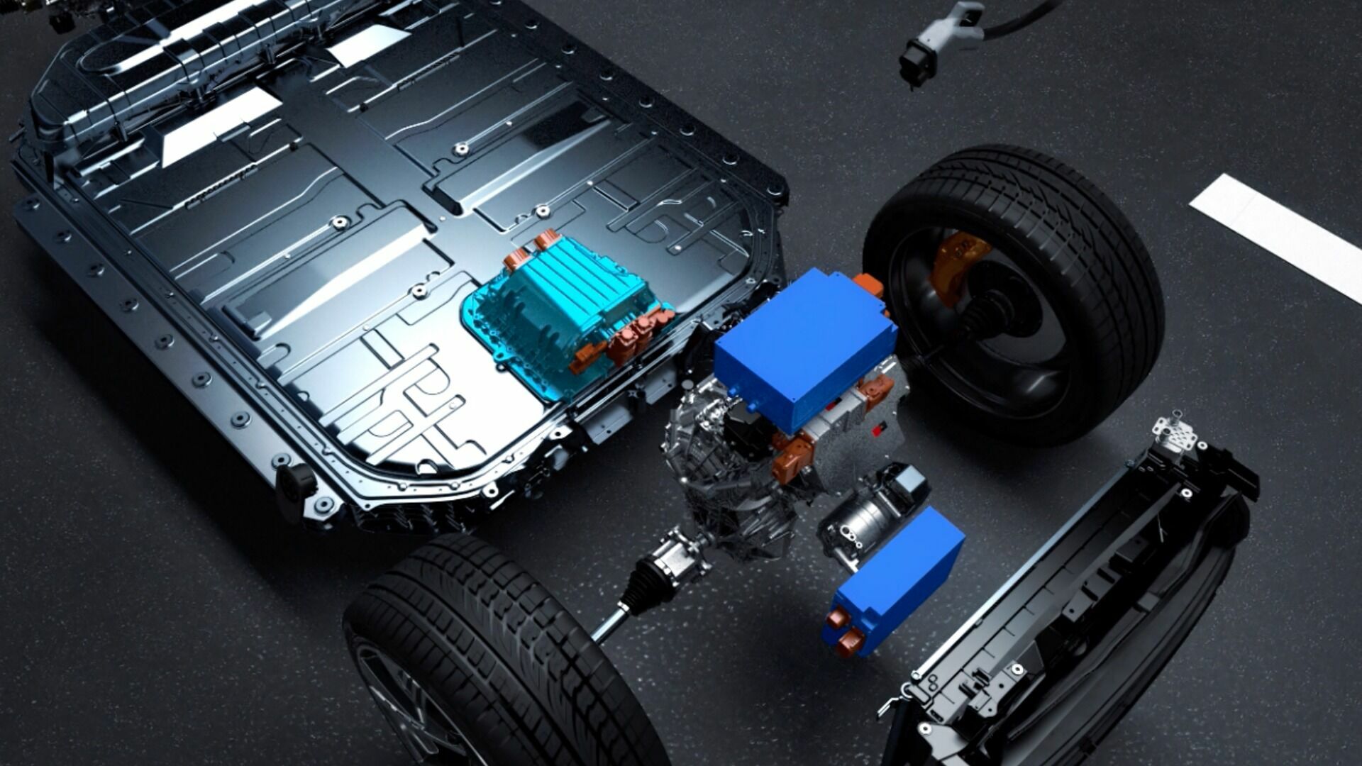 Animation: Ladevorgang und Thermomanagement des Audi e-tron Sportback
