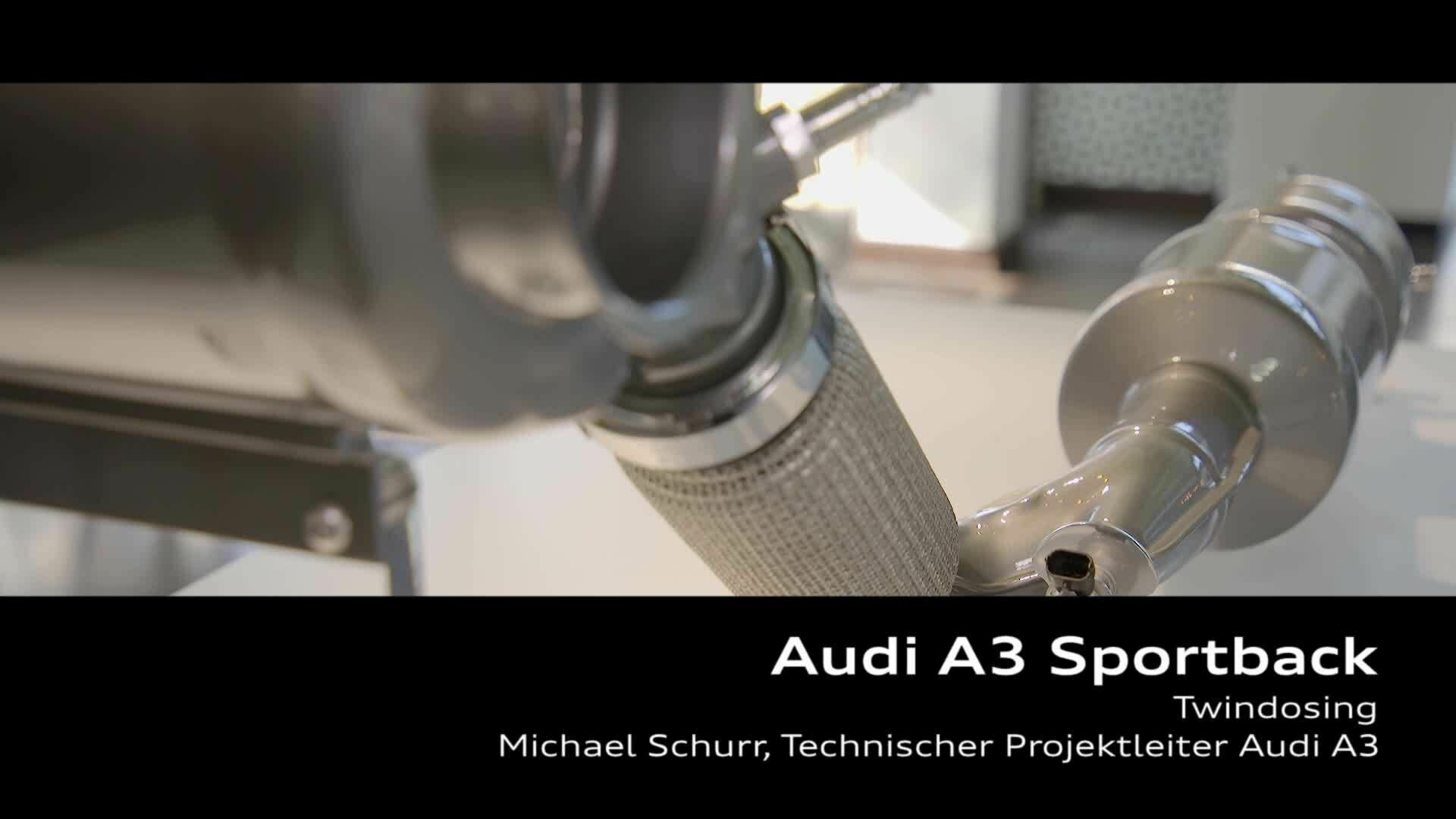 Footage: Audi A3 Sportback – Twindosing