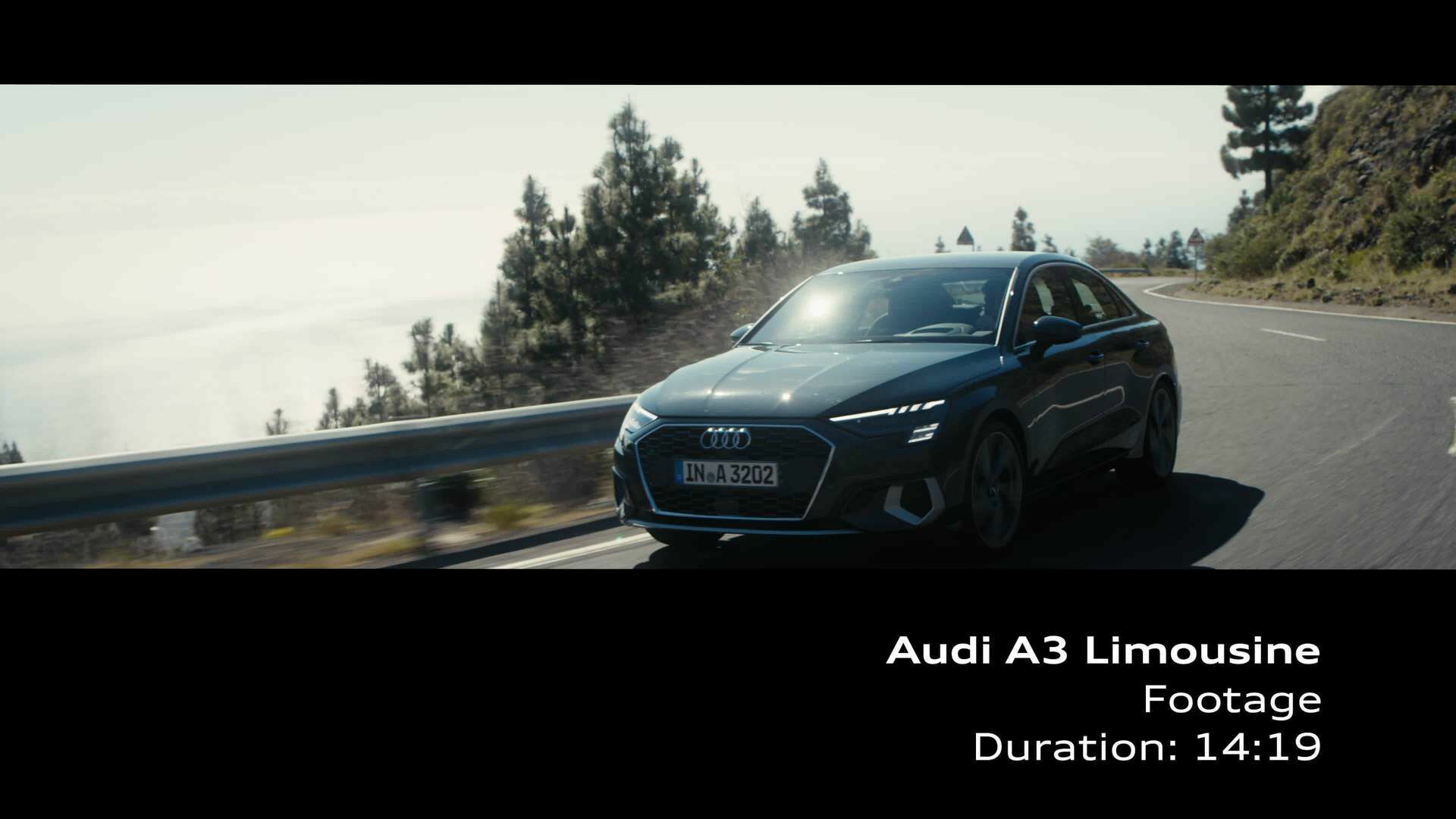 Footage: Audi A3 Limousine