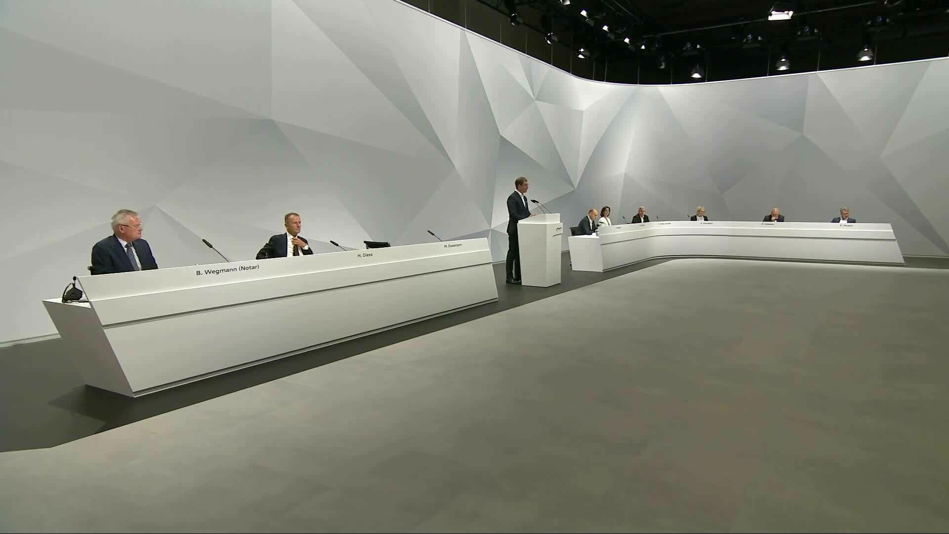 131. Ordentliche Hauptversammlung der AUDI AG – 2. Auszug aus der Rede von Markus Duesmann