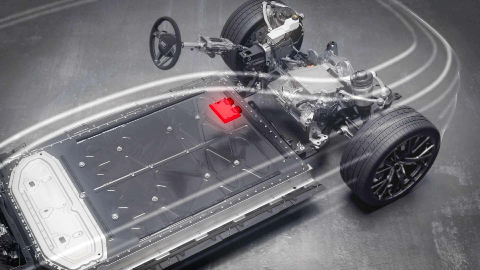 Animation: Zentraler Fahrdynamikrechner – Vision