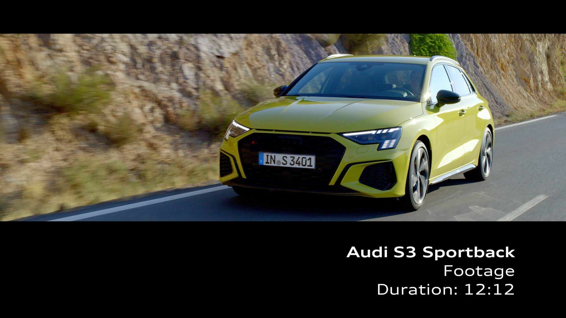 Footage: Audi S3 Sportback
