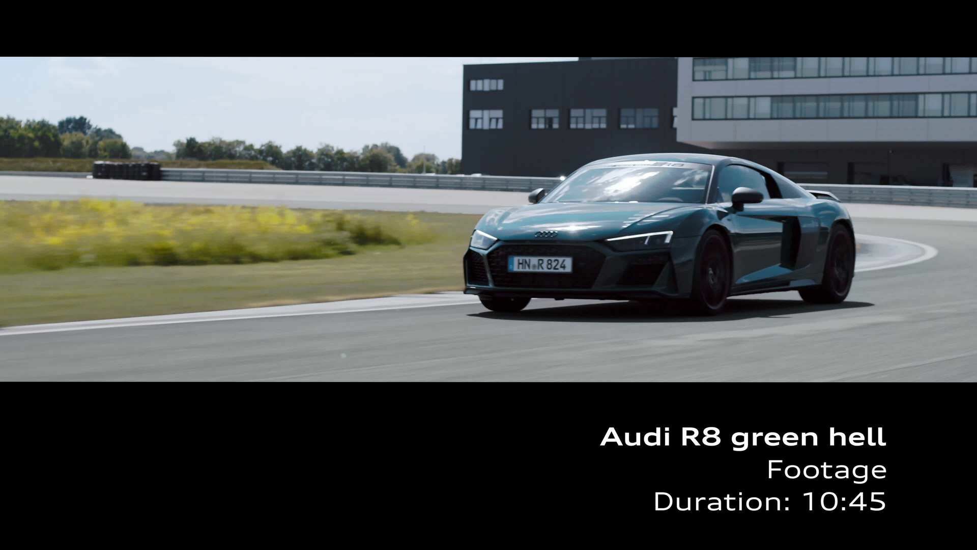 Footage: Audi R8 green hell