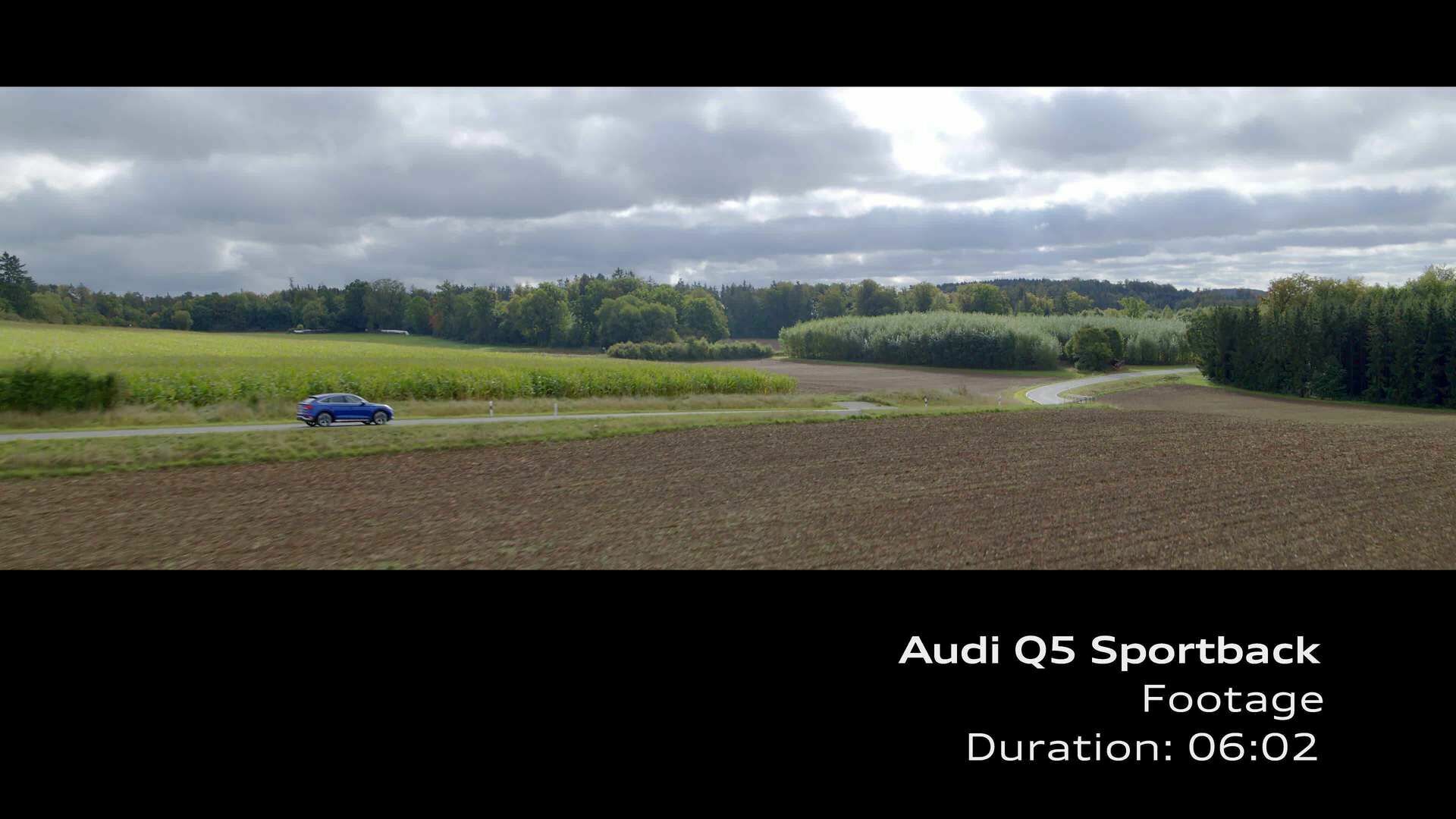 Footage: Audi Q5 Sportback Fahrszenen