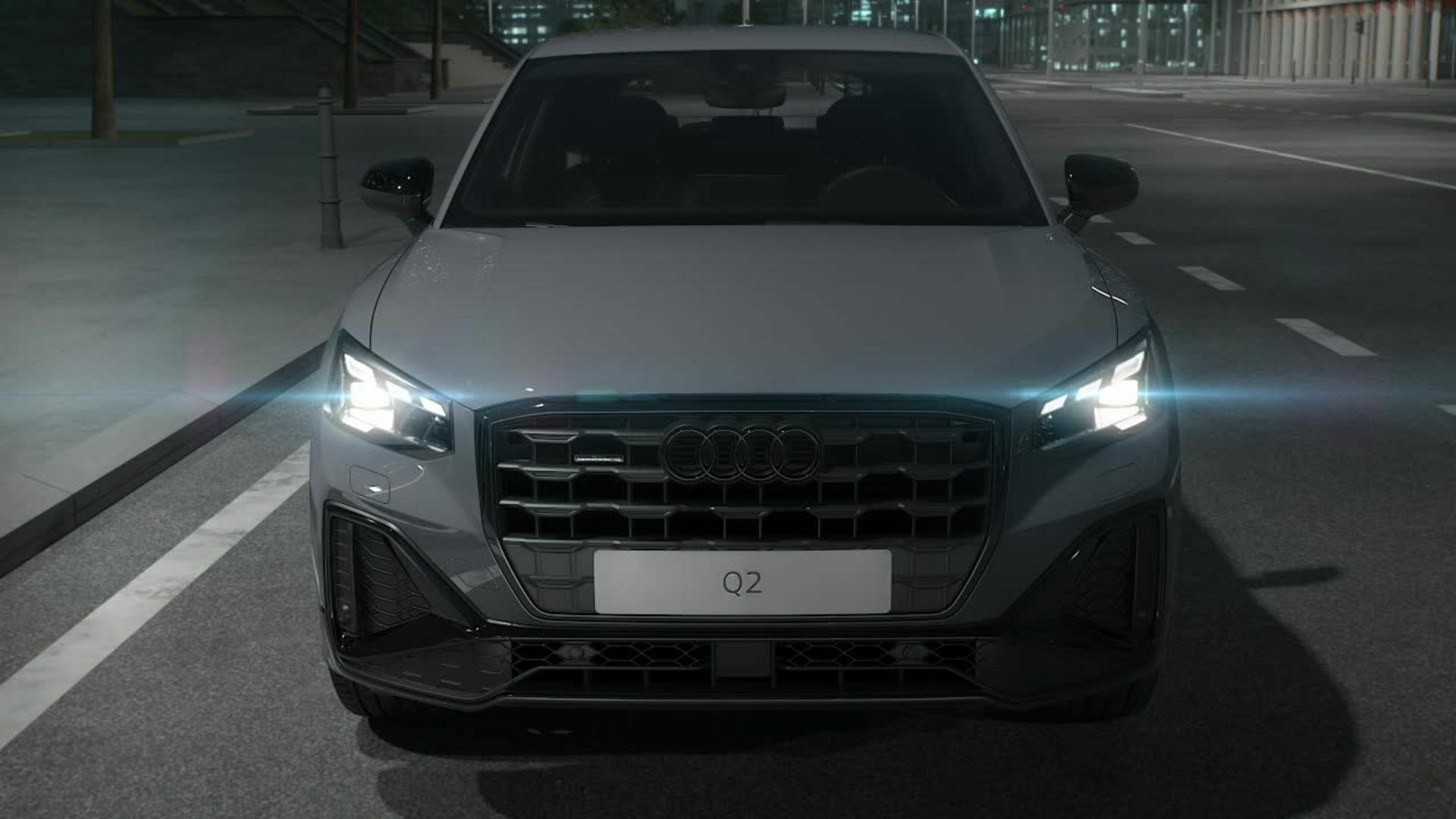 Animation: Audi Q2 – LED Matrix Beam